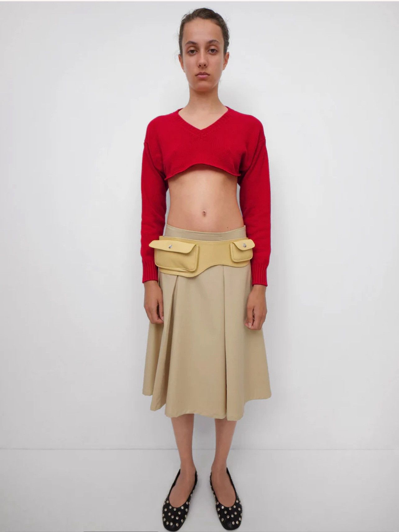 Gimaguas [New With Tag] Gimaguas Irina Midi Skirt Size 25" / US 0 / IT 36 - 1 Thumbnail