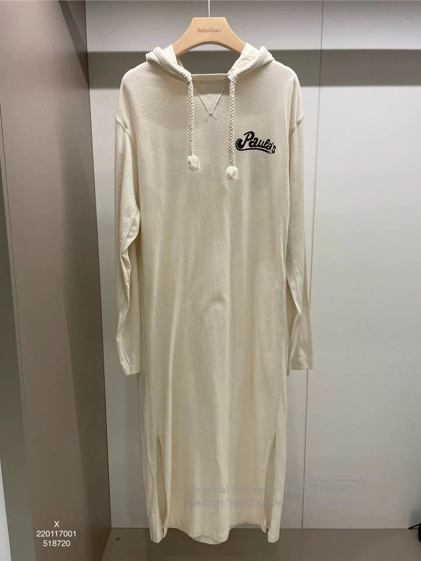 Loewe Loewe Beige Hooded Long Dress S. Size US S / EU 44-46 / 1 - 1 Thumbnail