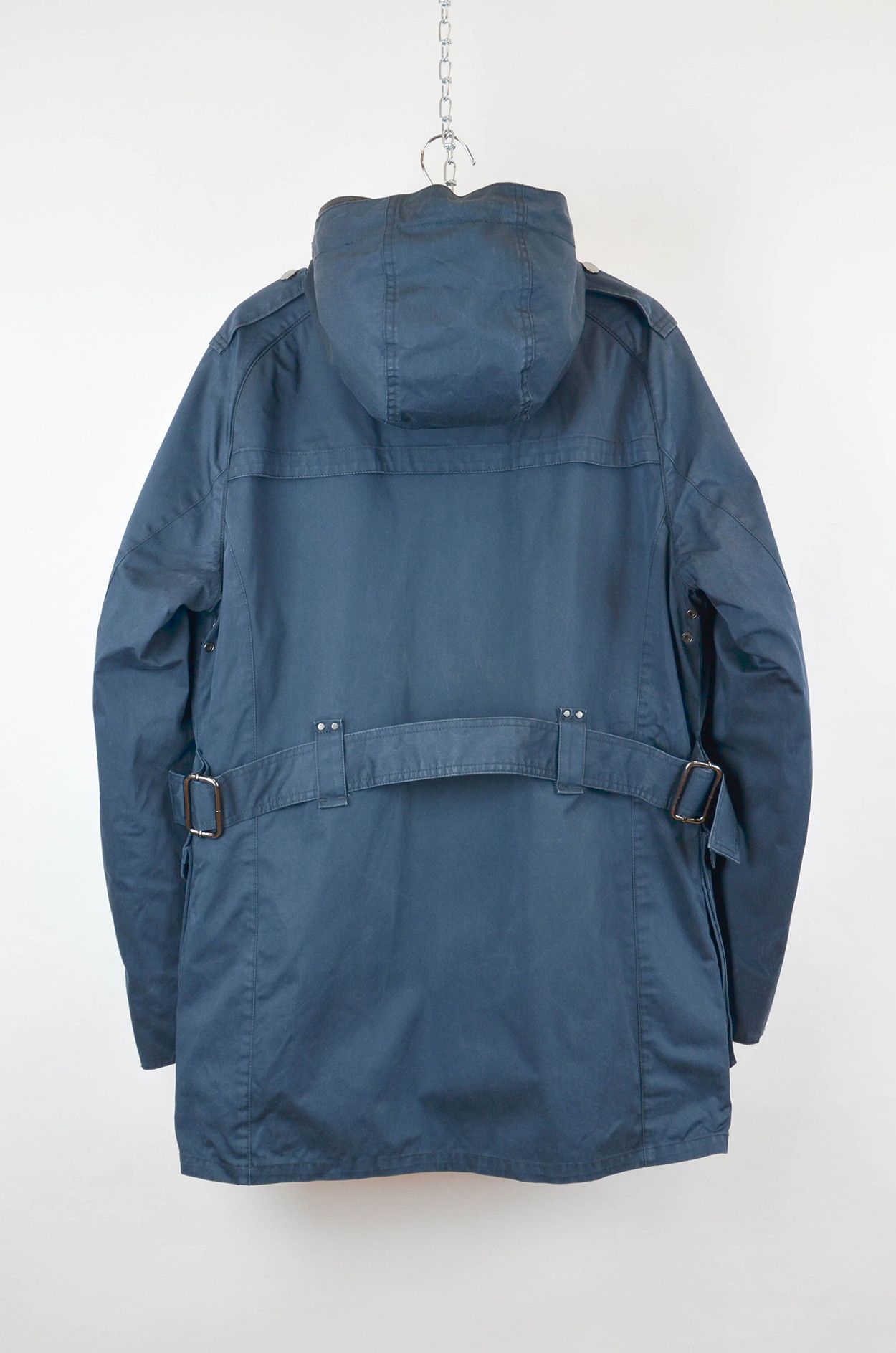 Tommy Hilfiger Tommy Hilfiger NY Navy Parka Jacket - Size M Size US M / EU 48-50 / 2 - 2 Thumbnail