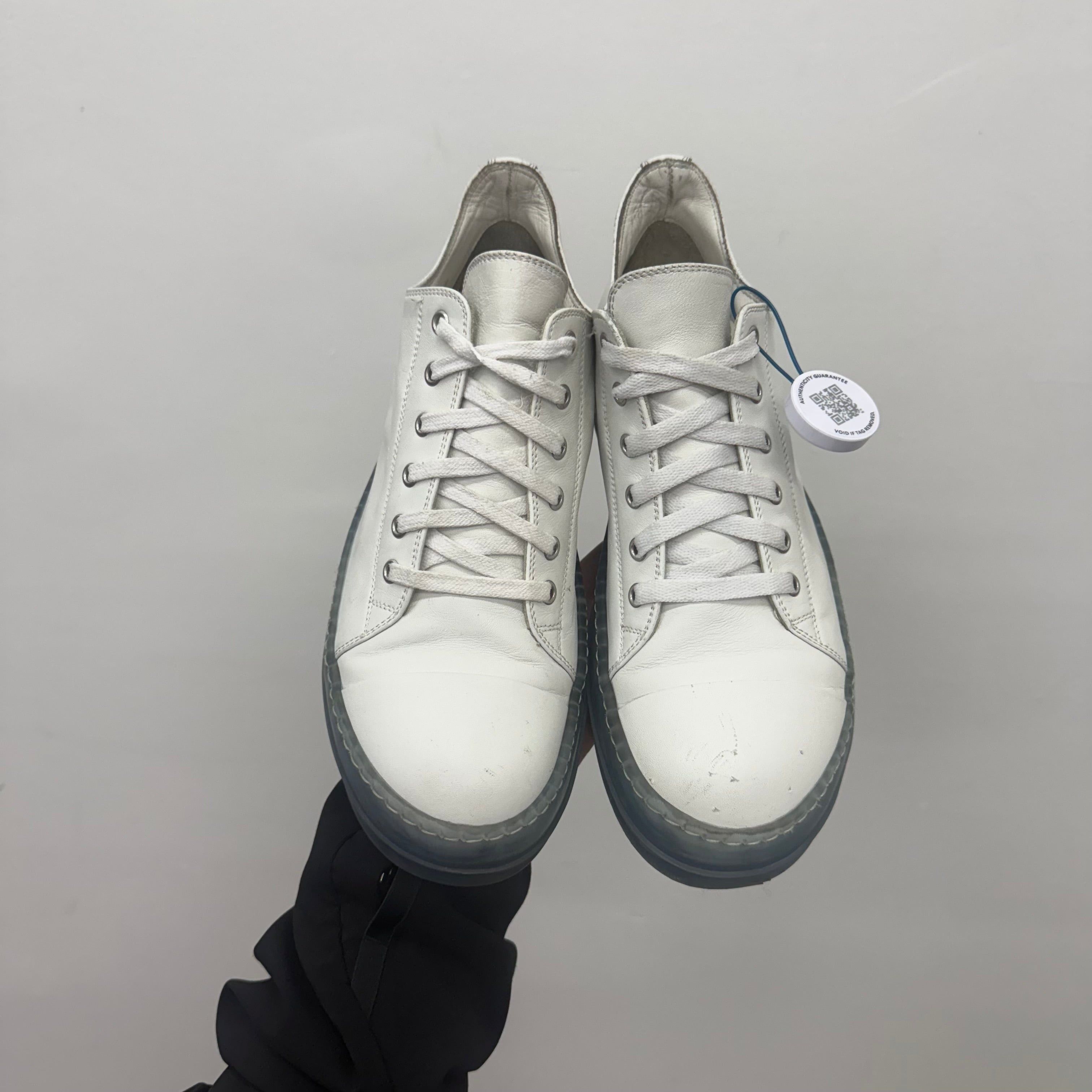 Rick Owens Rick Owens Performa Clear Ramone Sneakers - Size 41 (US 8) Size US 8 / EU 41 - 2 Thumbnail