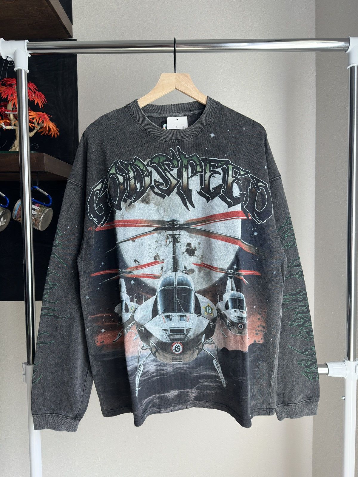 Godspeed Airstrike Long Sleeve Tee Black Size US L / EU 52-54 / 3 - 1 Thumbnail