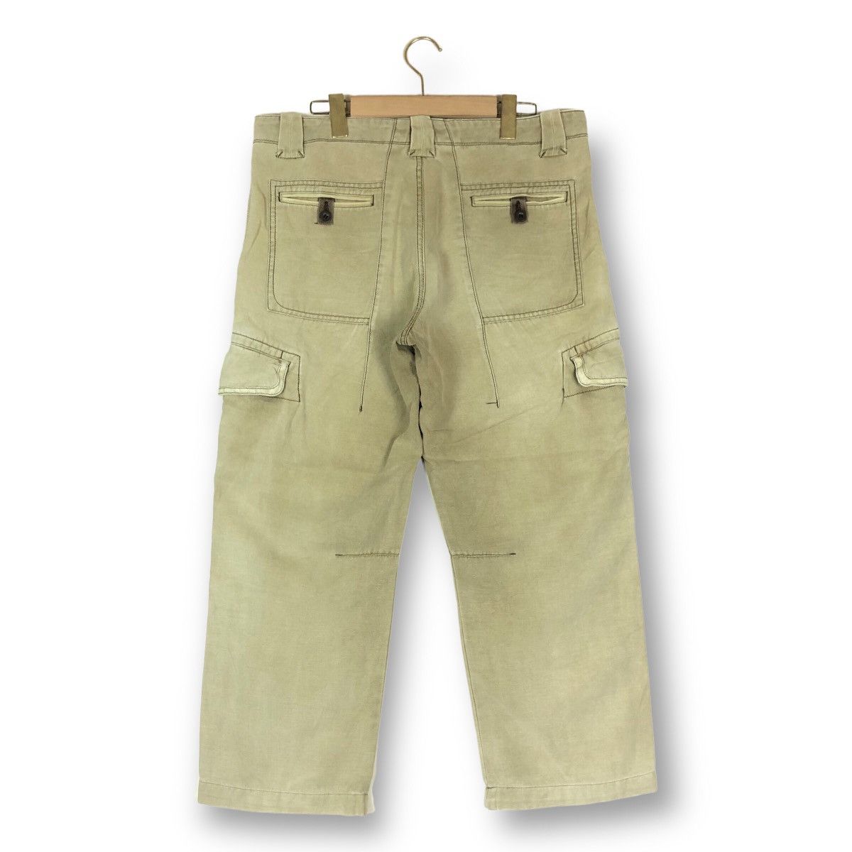 Vintage Vintage Red Button Cargo Pants Size US 36 / EU 52 - 5 Thumbnail