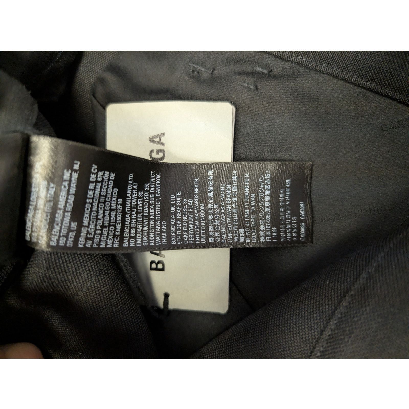 Balenciaga o1rshd1 Stretch Virgin Wool 5 Pocket Baggy Pants in Black Size US 34 / EU 50 - 22 Thumbnail