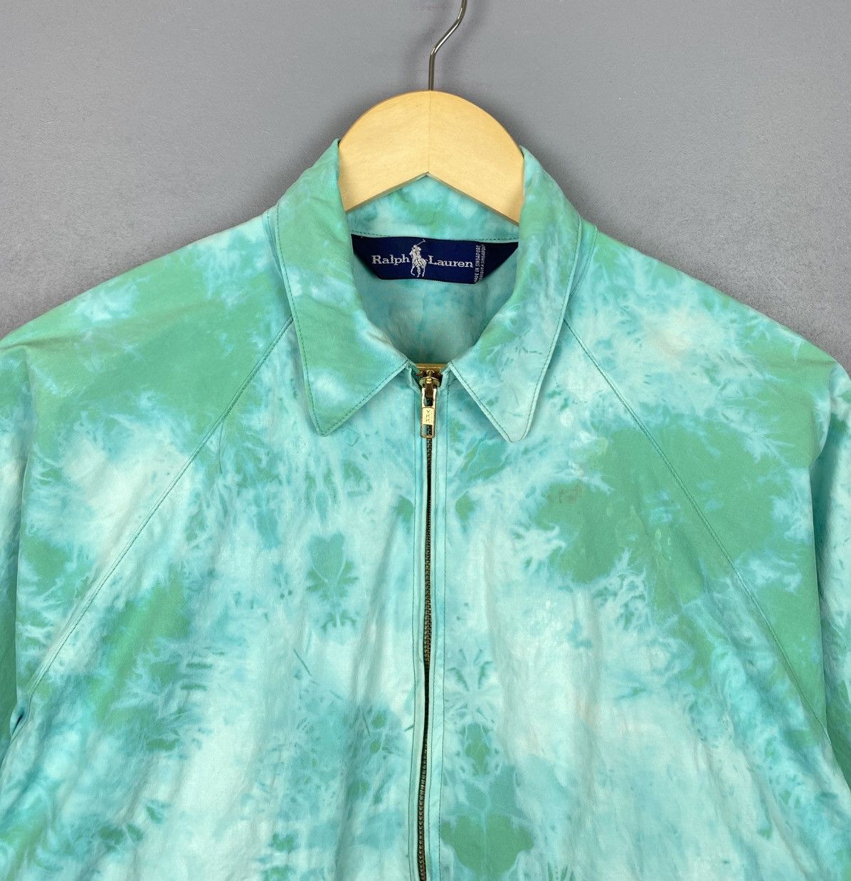 Ralph Lauren Vintage Ralph Lauren Full Zip Jacket Tie Dye Pattern Size S Size S / US 4 / IT 40 - 2 Thumbnail