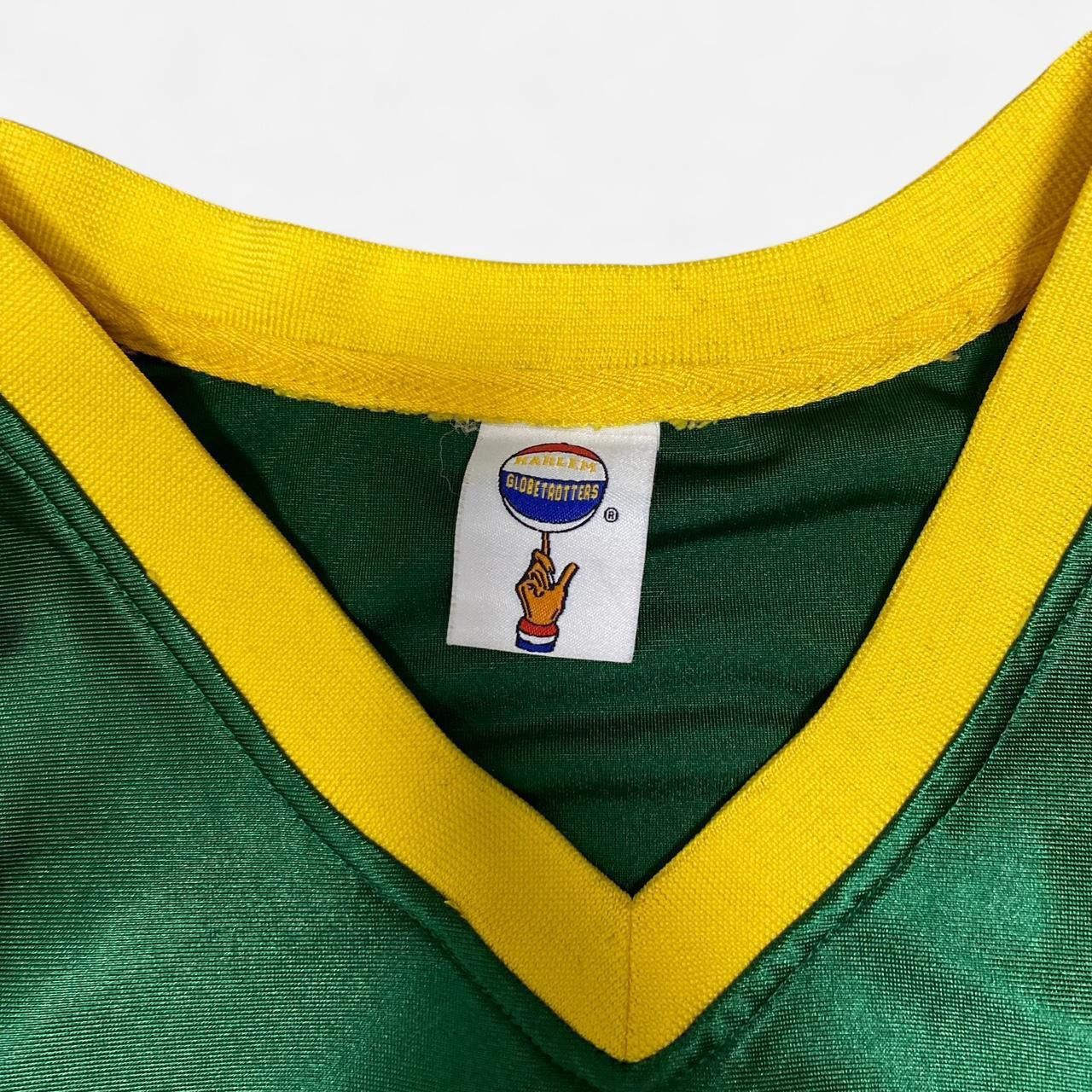 Other Y2K Harlem globetrotters green yellow and white jersey Size US L / EU 52-54 / 3 - 3 Thumbnail