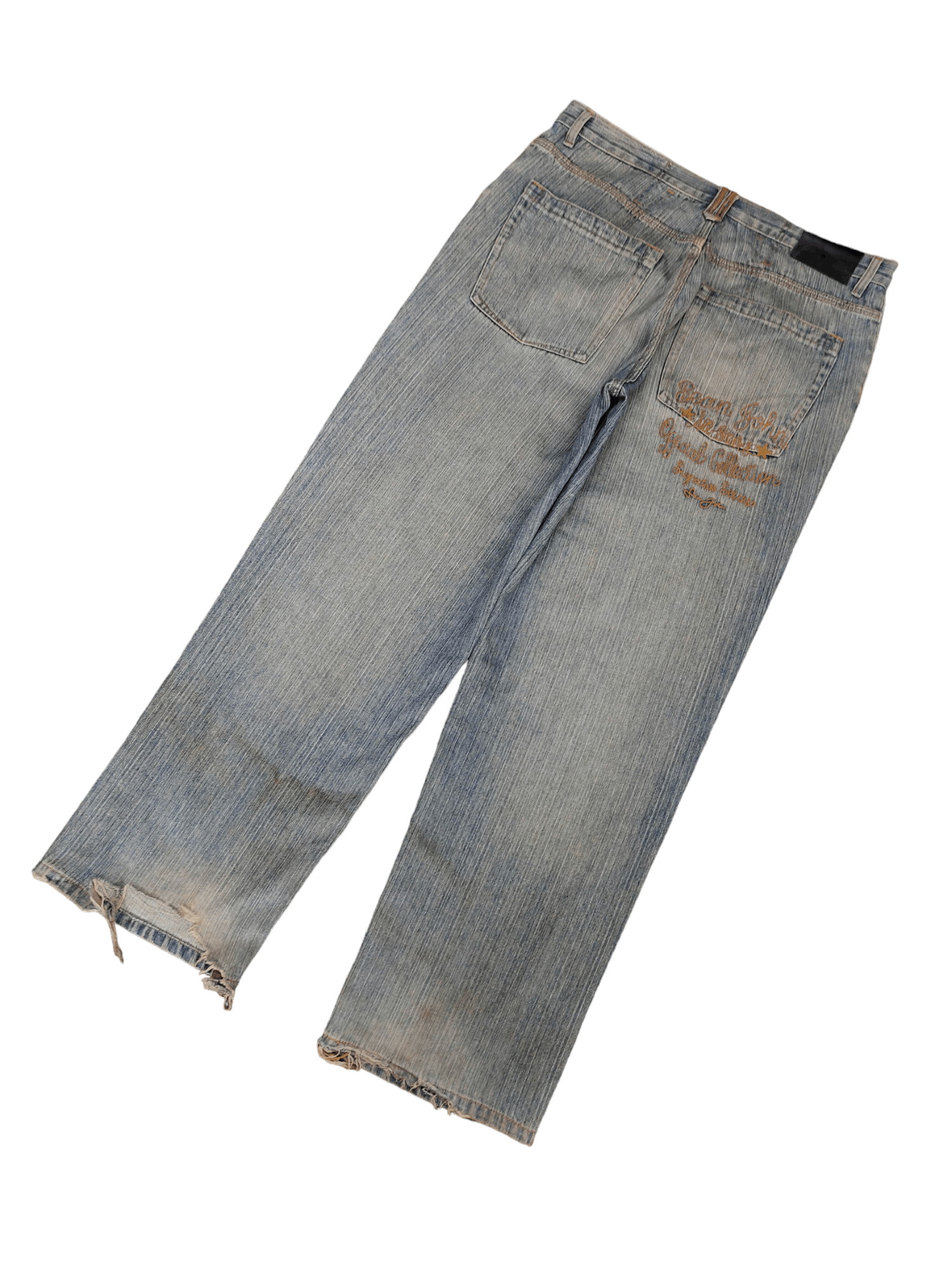 Sean John Sean John Embroidered Wide Leg Denim Y2k Jnco Baggy Jeans Size US 38 / EU 54 - 1 Thumbnail