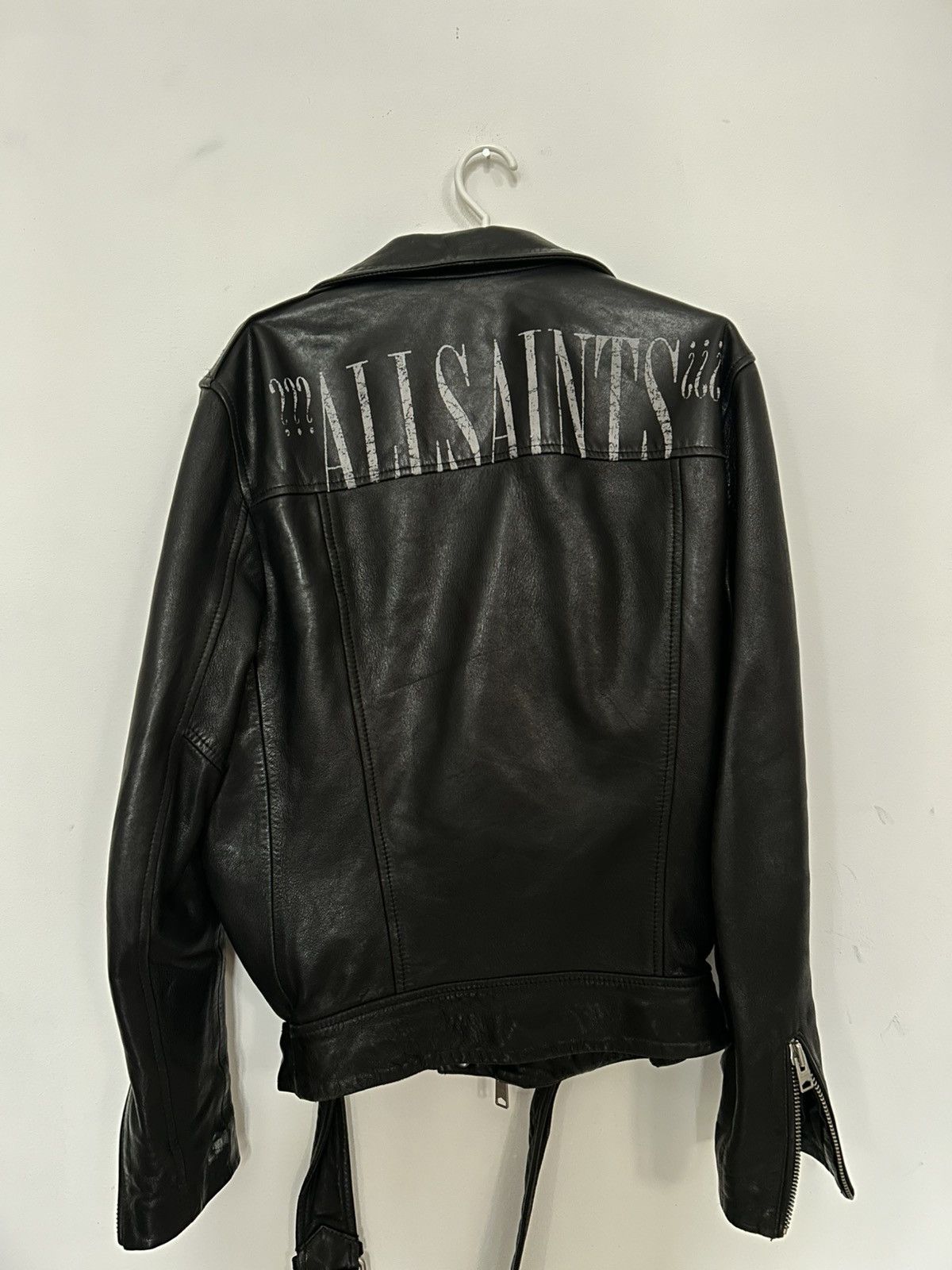Allsaints ALLSAINTS leather biker jacket Size US S / EU 44-46 / 1 - 7 Thumbnail