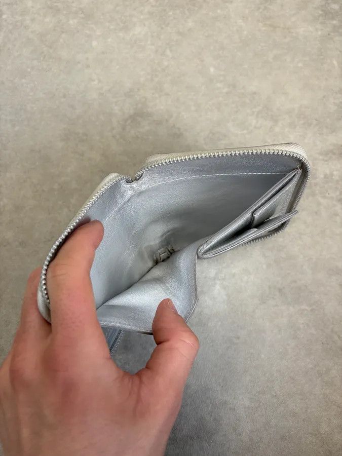 Comme des Garcons 2000s Comme des Garçons Geometric Shapes Silver Wallet Size ONE SIZE - 6 Thumbnail