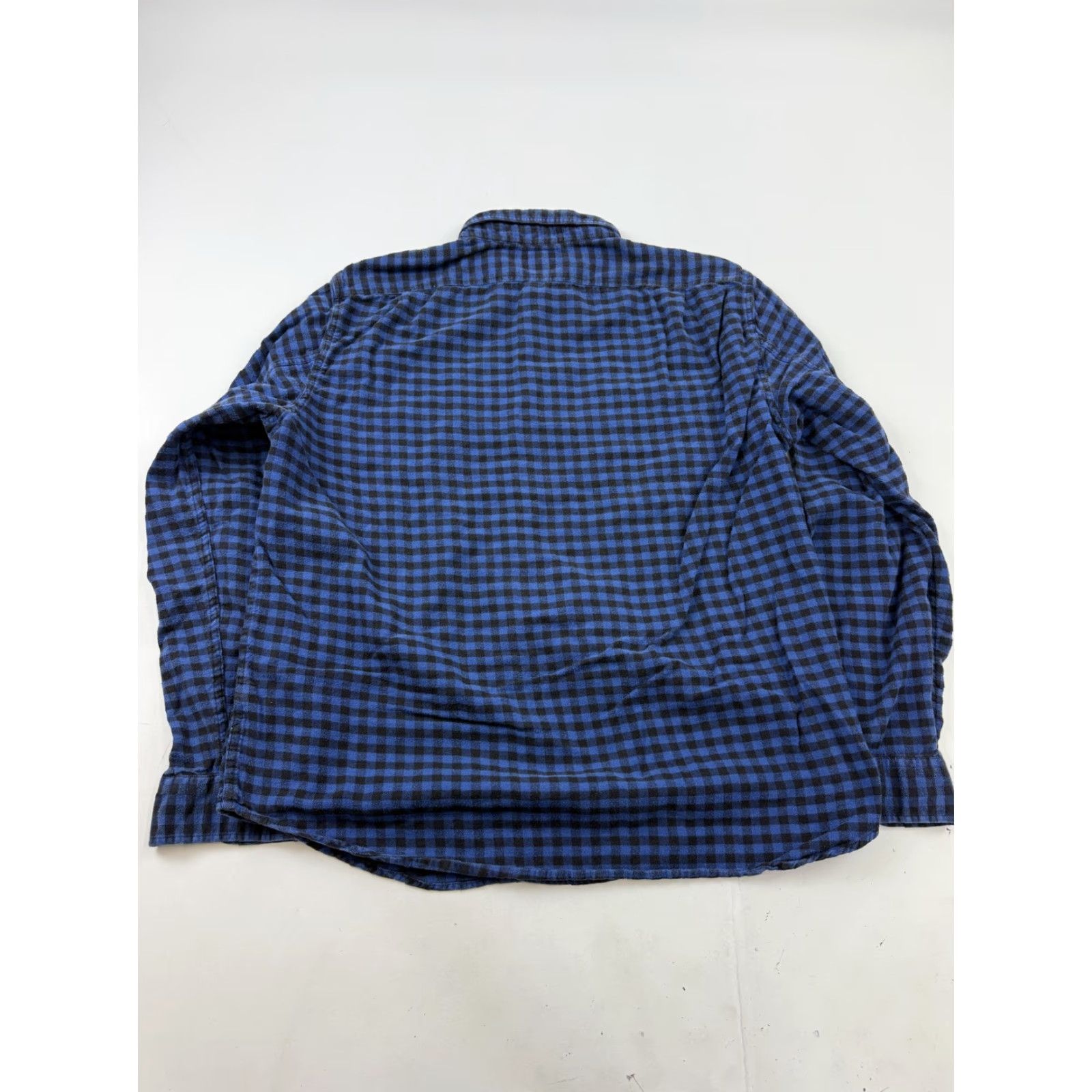 J.Crew J.Crew Shirt Mens XL Blue Check Flannel Slim Fit Long Sleeve Button Front Casual Size US XL / EU 56 / 4 - 6 Thumbnail