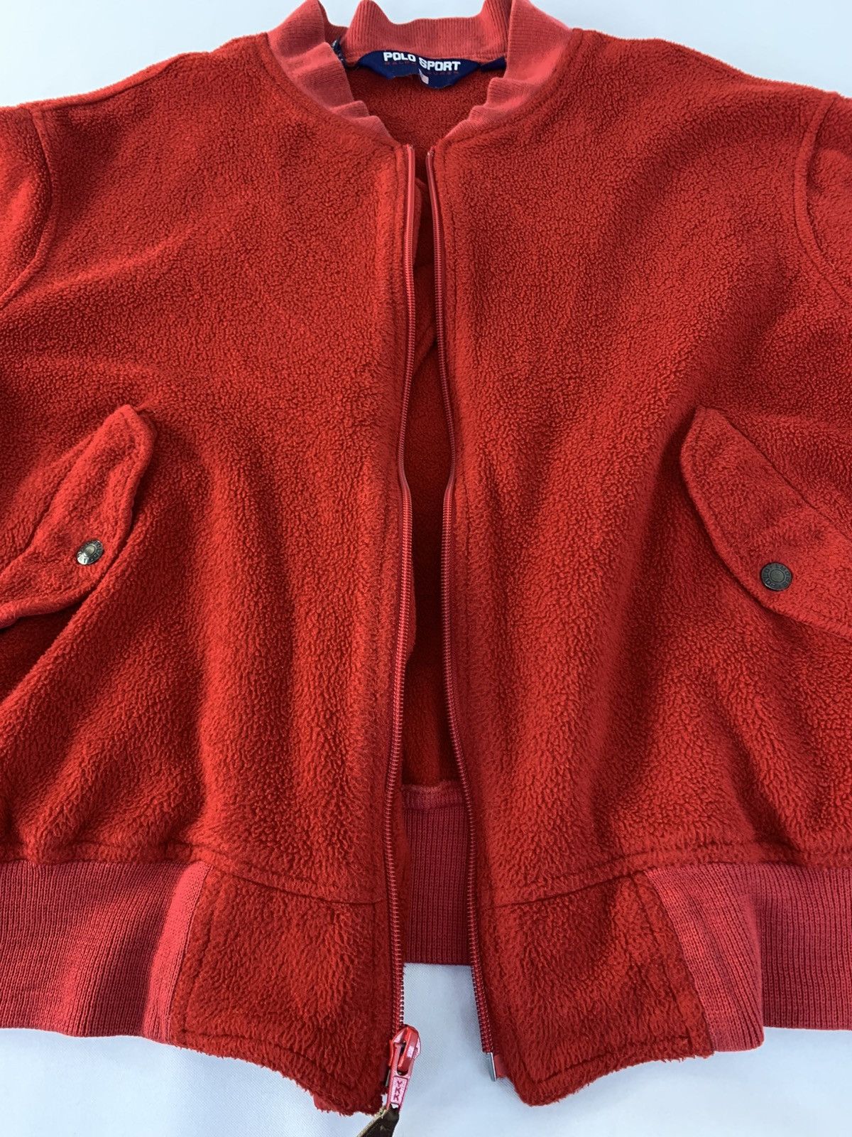 Polo Ralph Lauren Rare Vintage 90s Polo Sport Ralph Lauren Usa Fleece Bomber Size US M / EU 48-50 / 2 - 4 Thumbnail