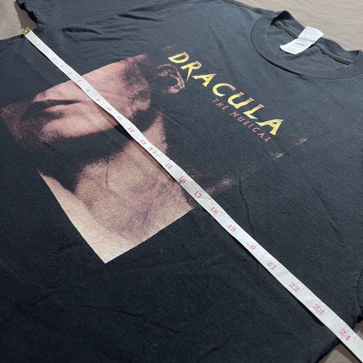 Expert Horror Vintage Y2K Dracula TheMusical Movie Tee XL Vampire graphic Size US XL / EU 56 / 4 - 5 Thumbnail