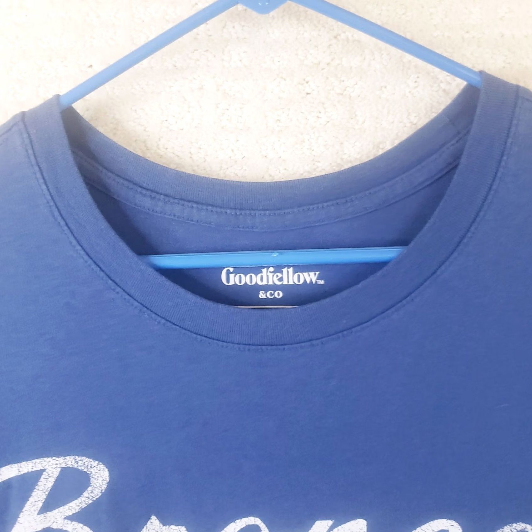 Ford VINTAGE Ford Bronco Striped Distressed Logo T-Shirt Mens XXL Blue Patriotic Size US XXL / EU 58 / 5 - 7 Thumbnail