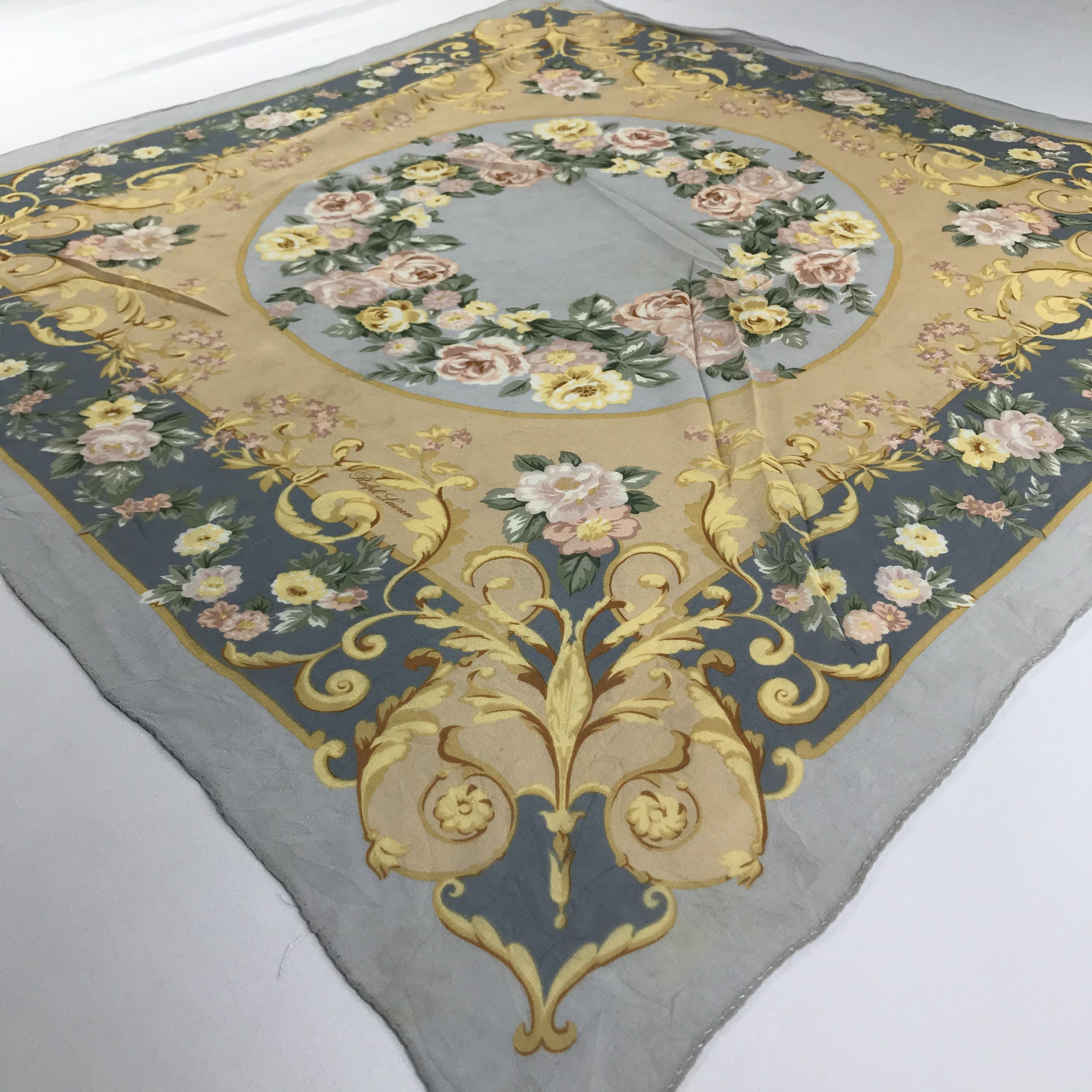 Ralph Lauren Vintage Ralph Lauren Silk Scarf Size ONE SIZE - 3 Thumbnail