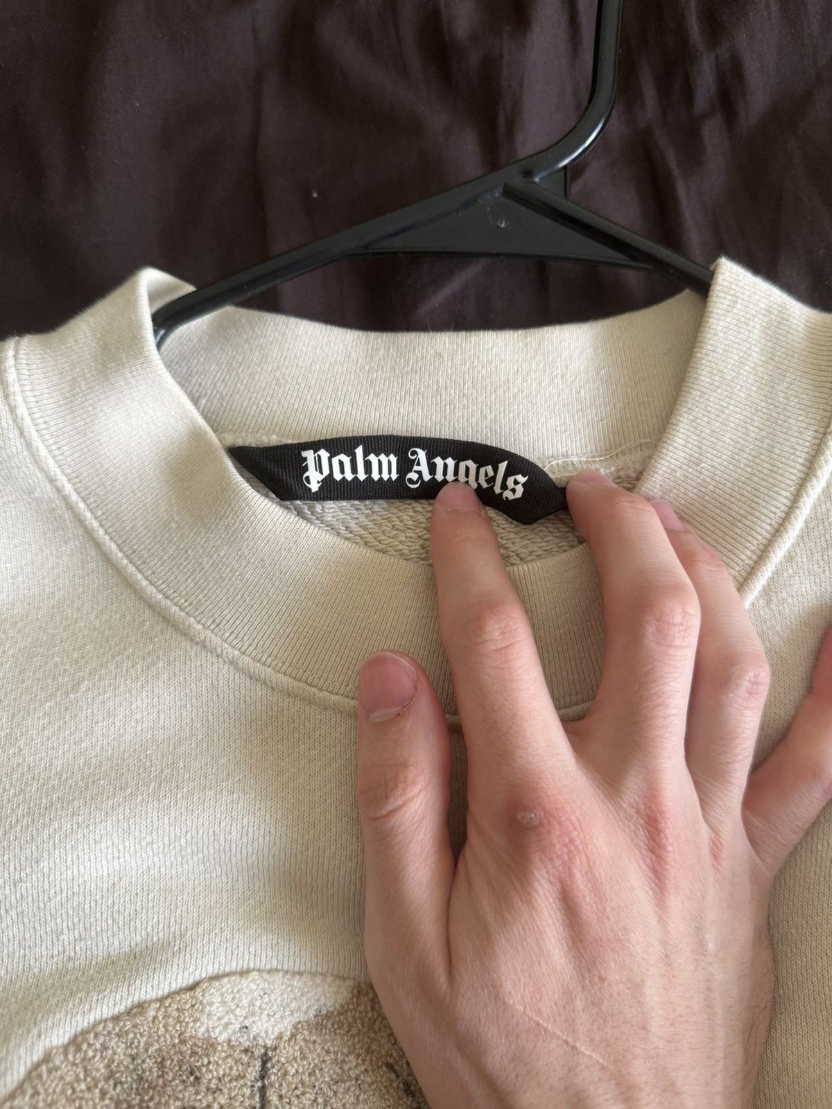 Palm Angels Palm Angels Broken Bear Sweatshirt Size US S / EU 44-46 / 1 - 2 Thumbnail