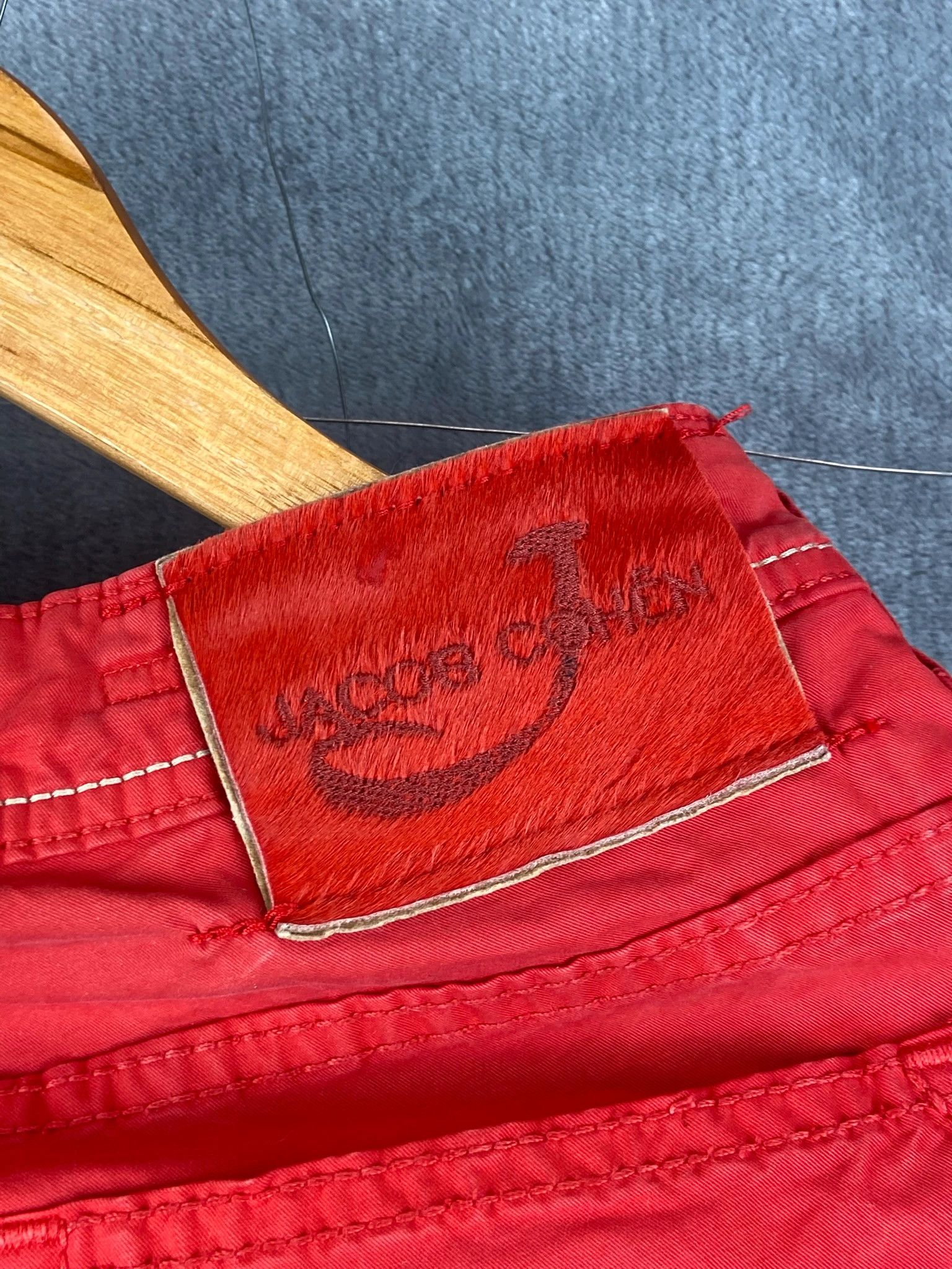 Jacob Cohen Jacob Cohen Red Designer Shorts – Size S Size US 31 - 6 Thumbnail