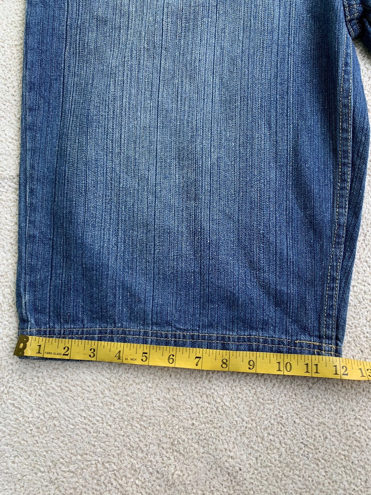 Japanese Brand × Vintage vtg y2k sean jhon denim baggy short pants Size US 34 / EU 50 - 11 Thumbnail