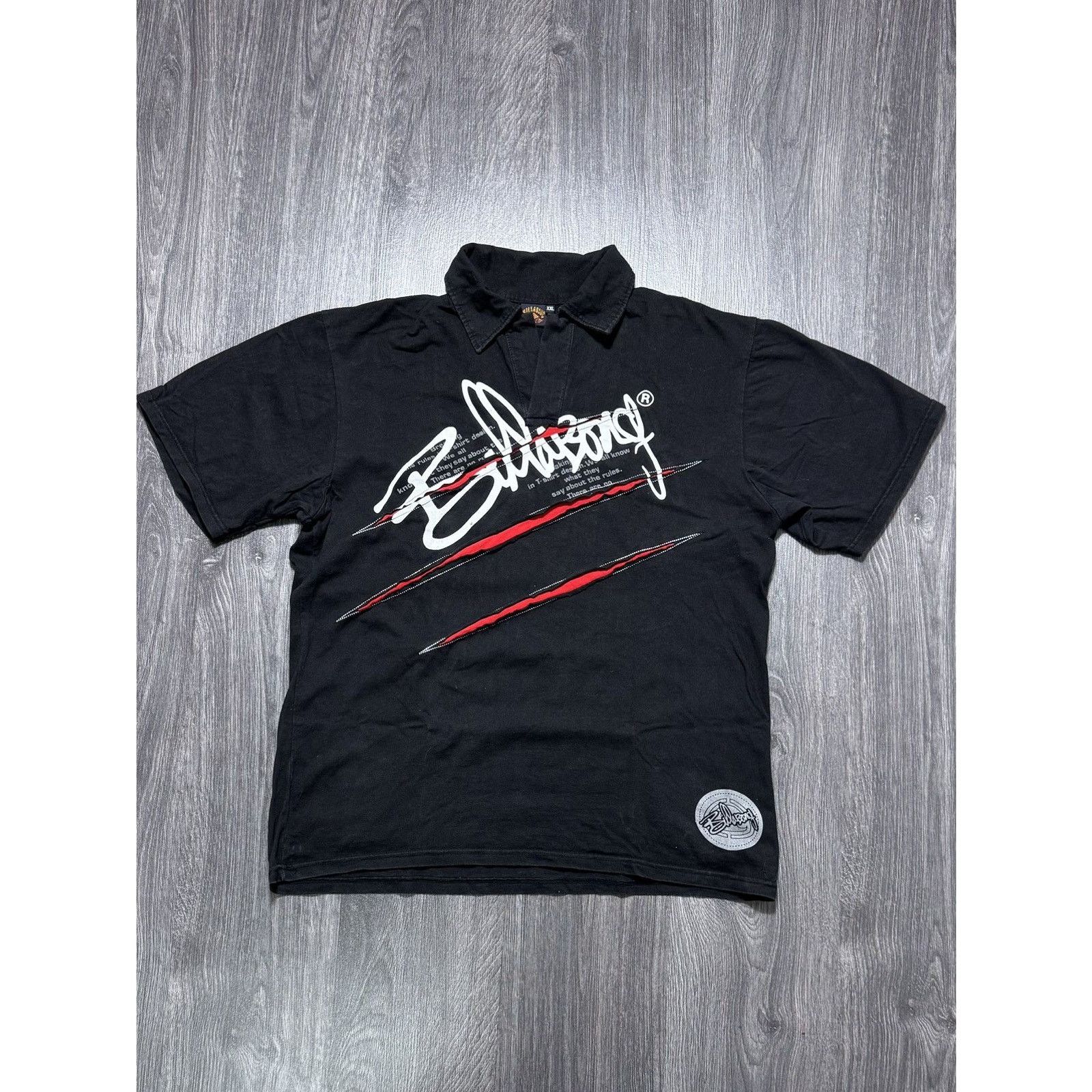 Billabong Y2K Vintage BILLABONG Black Surf Claw t-shirt Size US XL / EU 56 / 4 - 1 Thumbnail