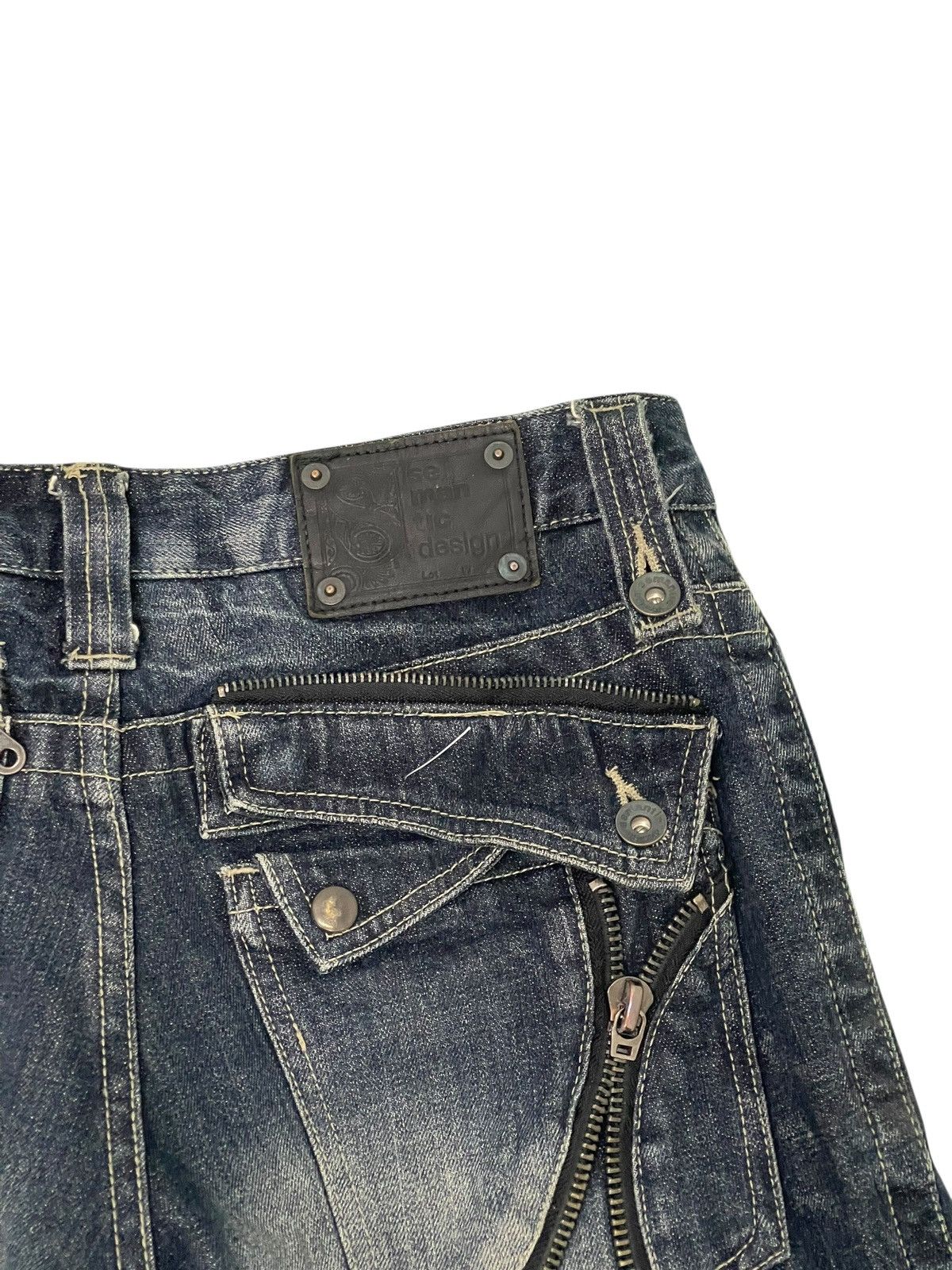 Le Grande Bleu (L.G.B.) Flare Jeans Semantic Design Chrome Dior Erd cdg amiri 2🟦9 Size US 31 - 22 Thumbnail