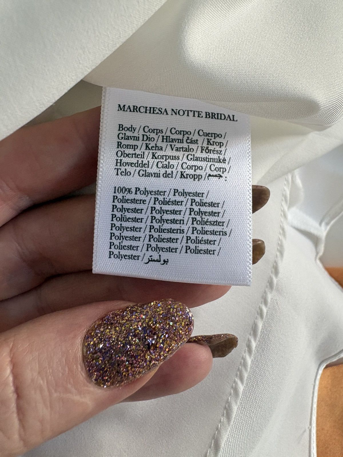 Marchesa Marchessa Notte bridal mini dress size 10 Size M / US 6-8 / IT 42-44 - 14 Thumbnail