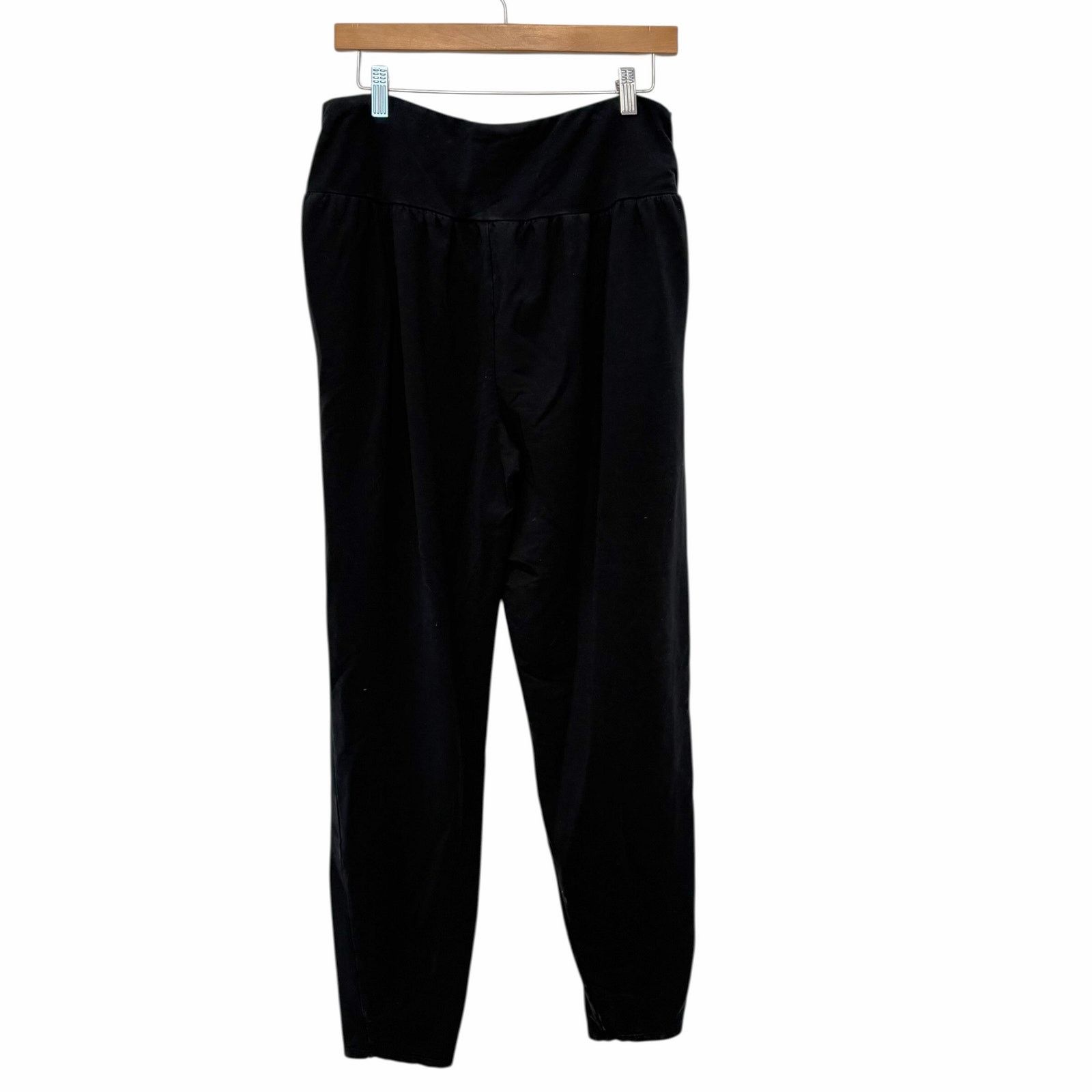Other Garnet Hill Black Perfect Travel Pants Sz L Size 34" / US 12 / IT 48 - 6 Thumbnail