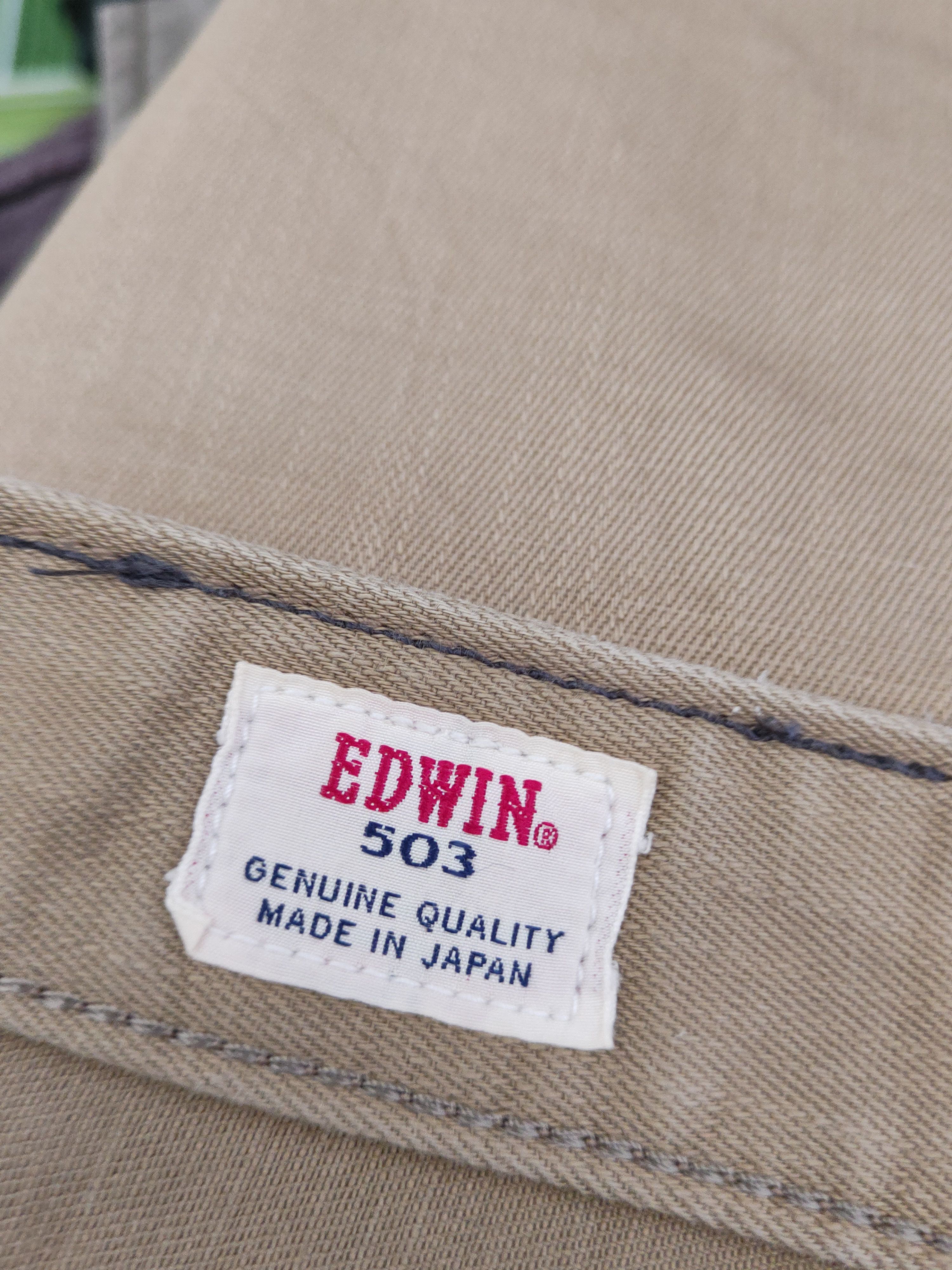Edwin Edwin 503 Brown Multipocket Casual Pants #W1850 Size US 30 / EU 46 - 17 Thumbnail