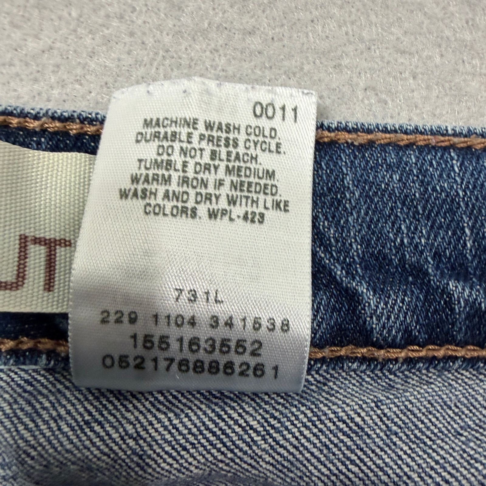 Levi's Vintage Levis 515 Nouveau Boot Cut Jeans Women's 16 M Blue Size 38" / US 16 / IT 52 - 6 Thumbnail