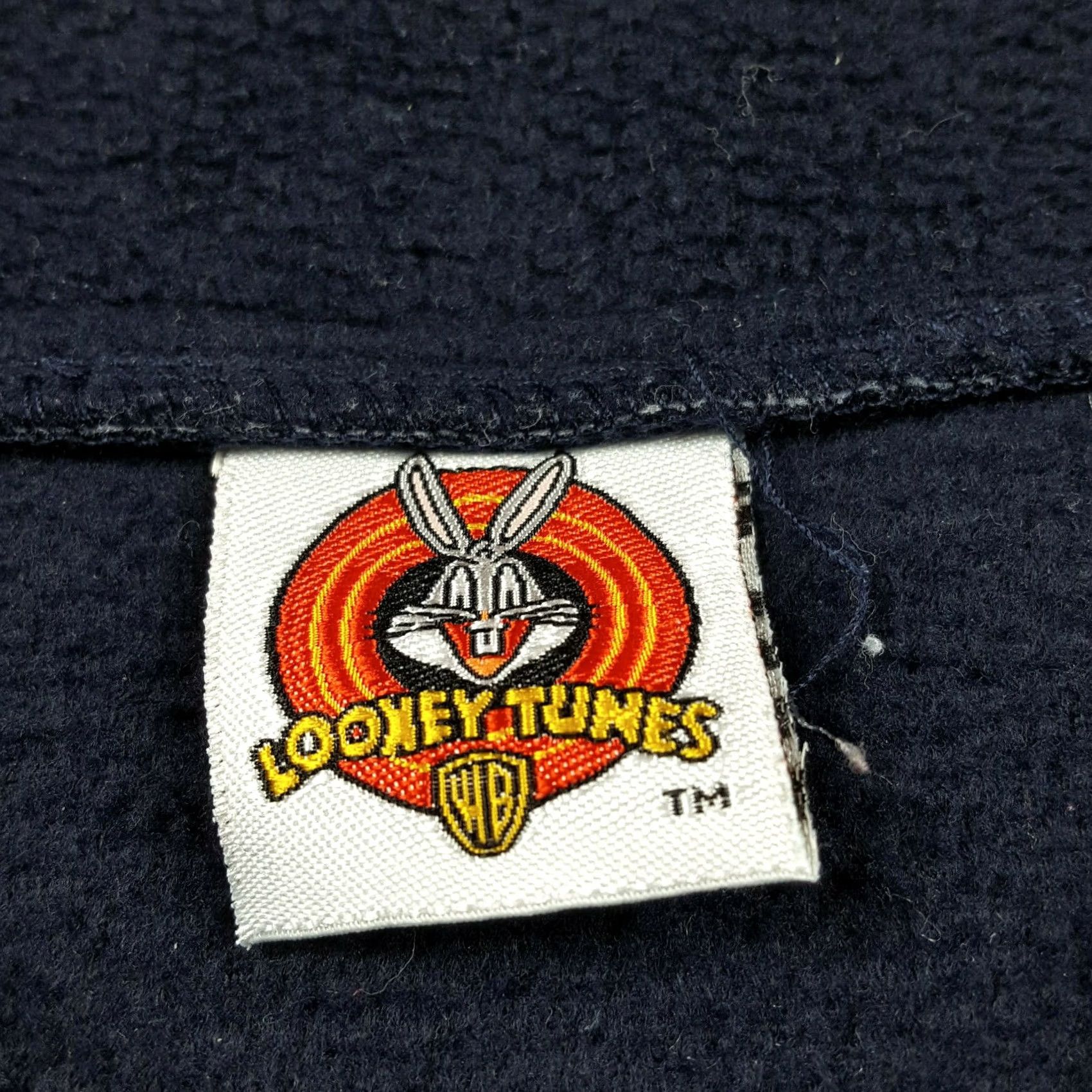 Vintage VINTAGE Looney Tunes Tweety Bird Navy Blue Pocket Fleece Jacket Women L Size L / US 10 / IT 46 - 7 Thumbnail