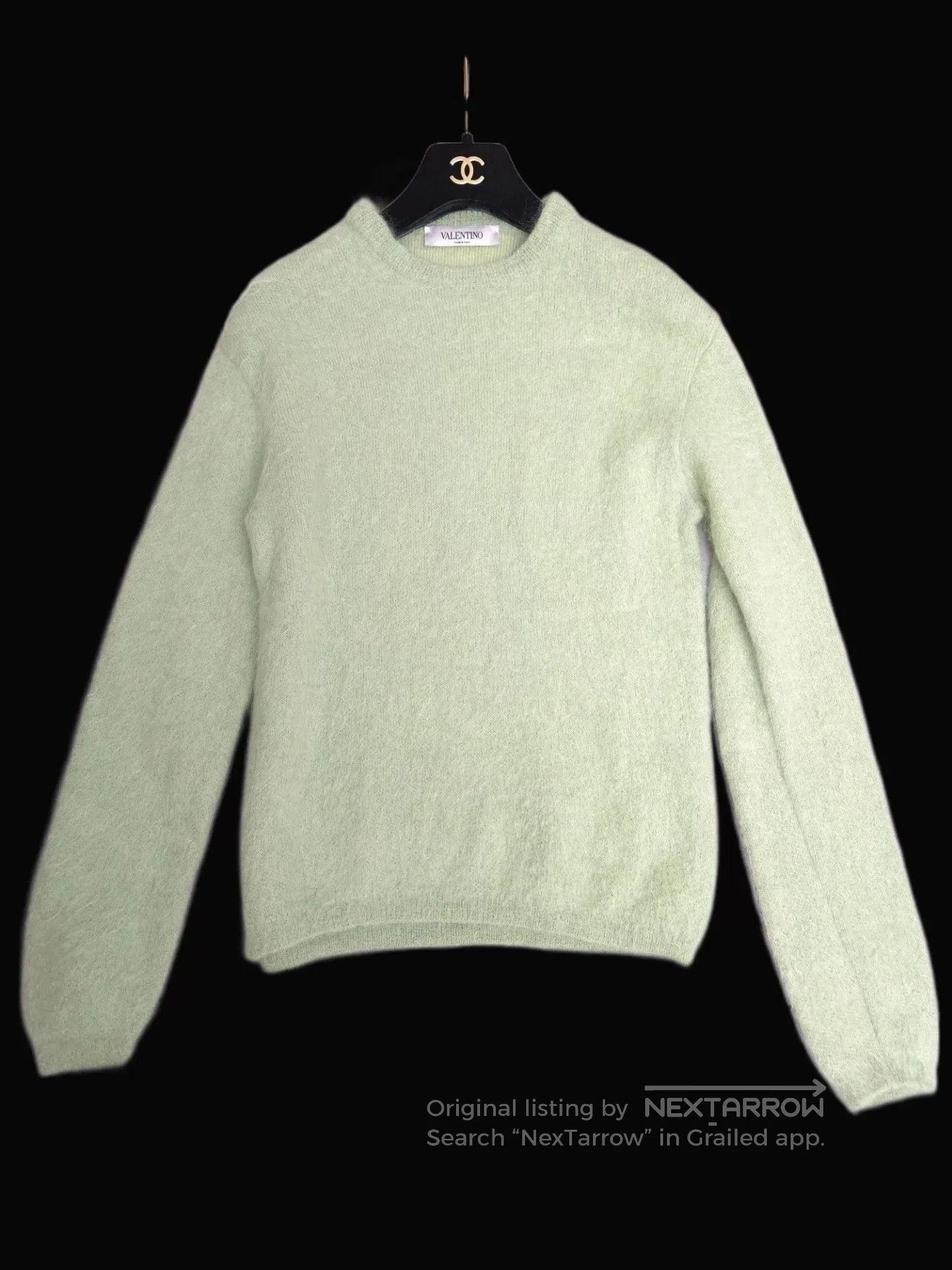 Valentino beautiful green cashmere sweater by Valentino. Size US S / EU 44-46 / 1 - 6 Thumbnail