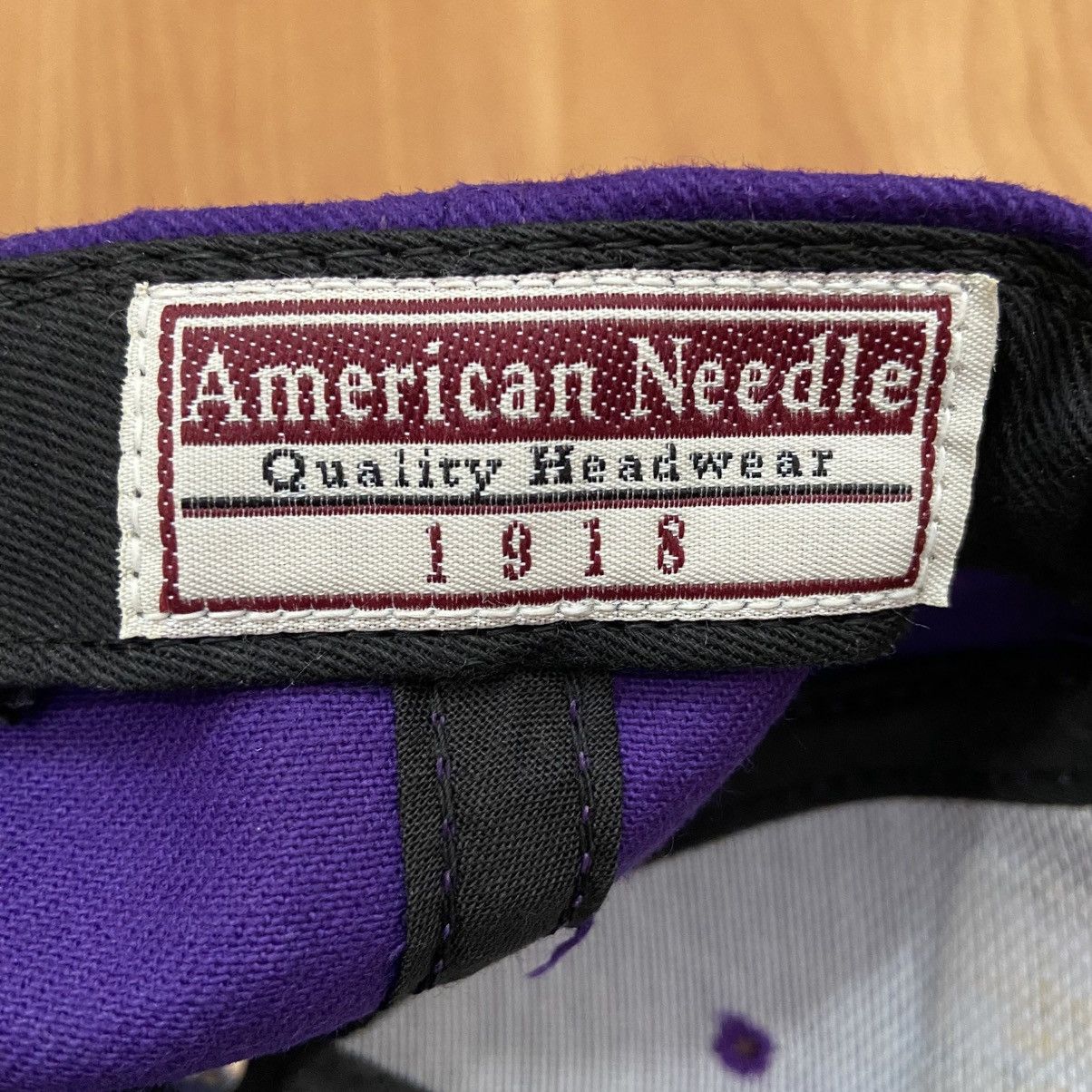American Needle American Needle LA Lakers 2000 NBA Champions Strapback Hat Size ONE SIZE - 10 Thumbnail