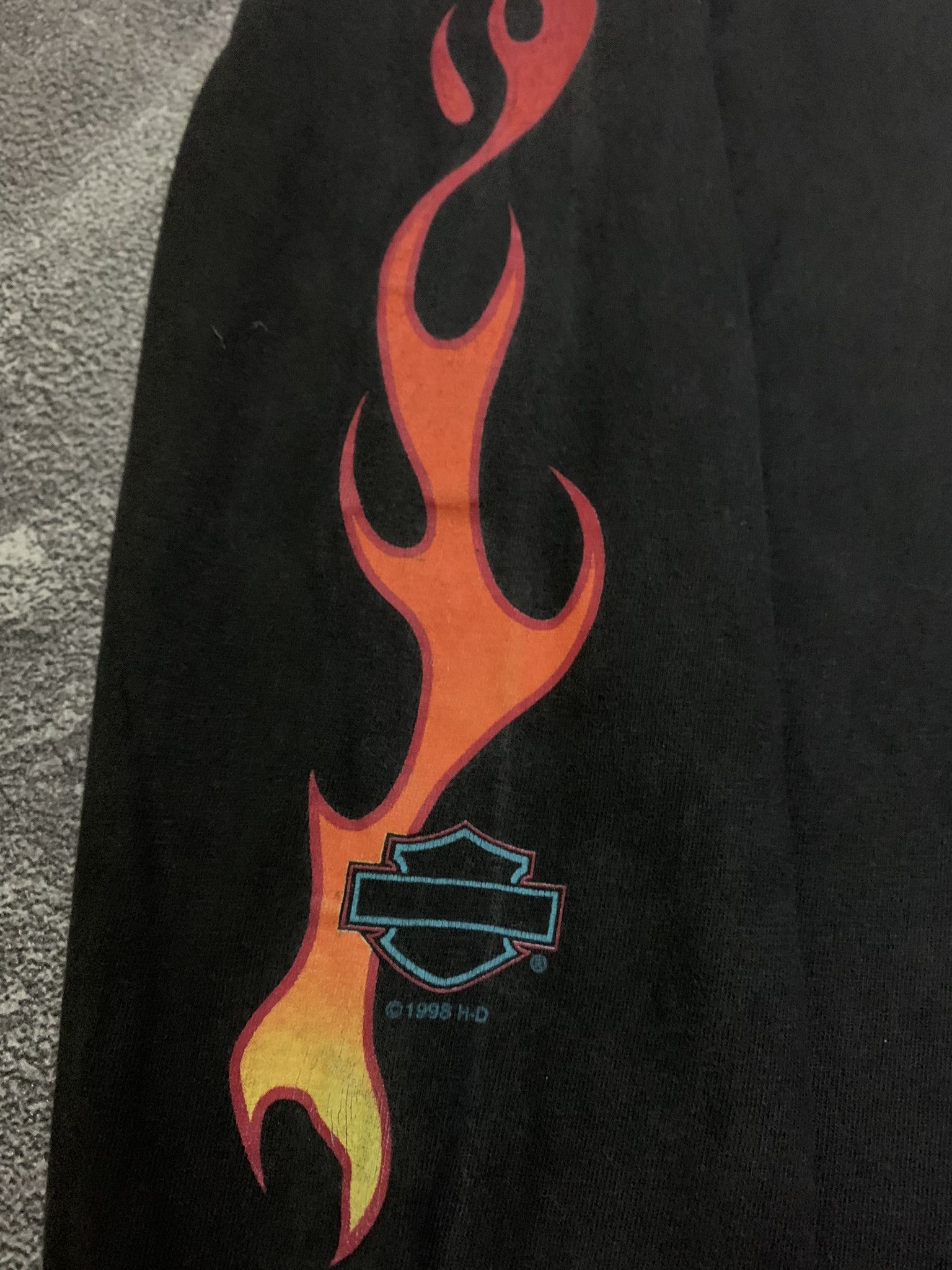 Harley Davidson 💎 Vintage Long Sleeve Harley Davidson 1998 Tee Size US L / EU 52-54 / 3 - 7 Thumbnail