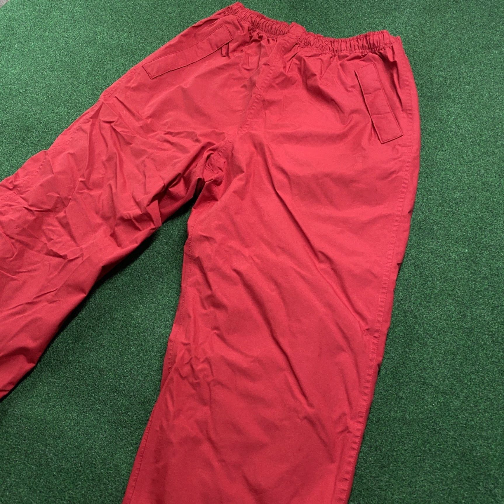 Vintage VINTAGE Gore-Tex Pants Mens M Red Y2K Ski Snow Snowboard 30x29 - Unbranded Jeans Size US 31 - 2 Thumbnail