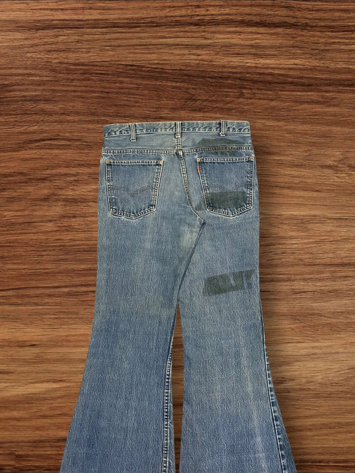 Levi's × Vintage Levi’s 684 Jeans Bell Bottom Flare Bootcut Talon #8 Size US 32 / EU 48 - 5 Thumbnail
