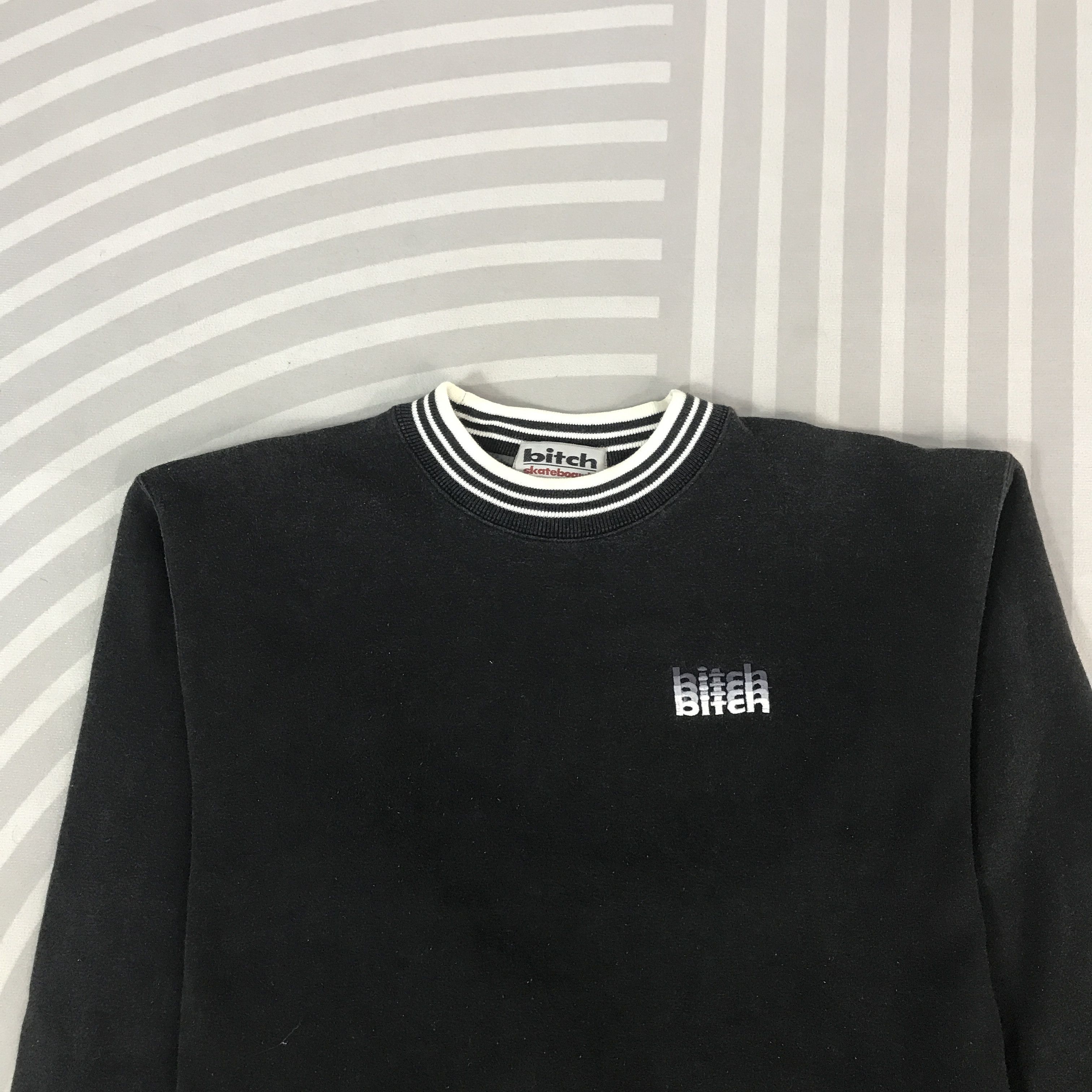 Japanese Brand Vintage Bitch Skateboard sweatshirt K62B13 Size US L / EU 52-54 / 3 - 2 Thumbnail