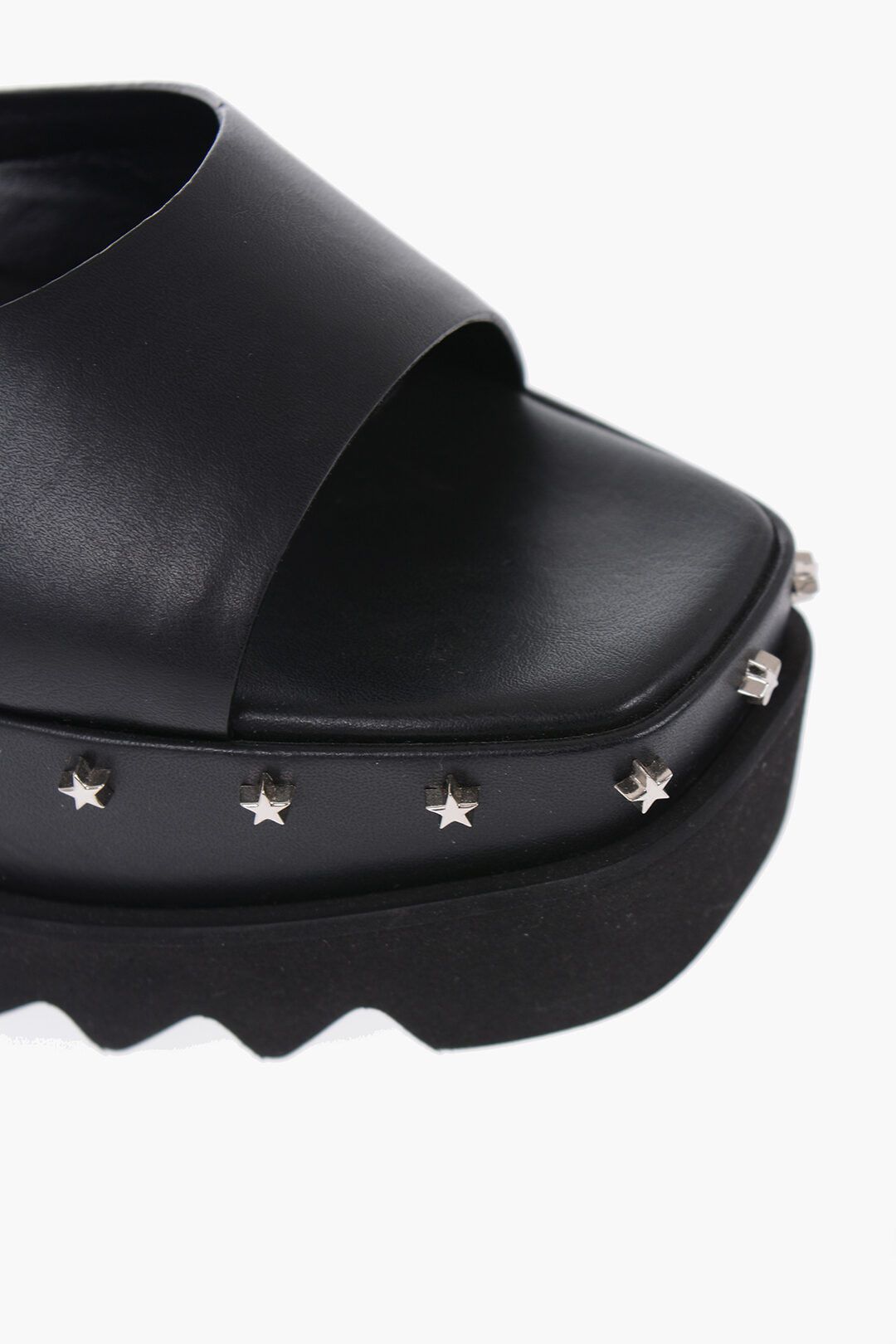 Stella McCartney og1mm0824 Sandlas With Star Studs in Black Size US 10 / IT 40 - 4 Thumbnail
