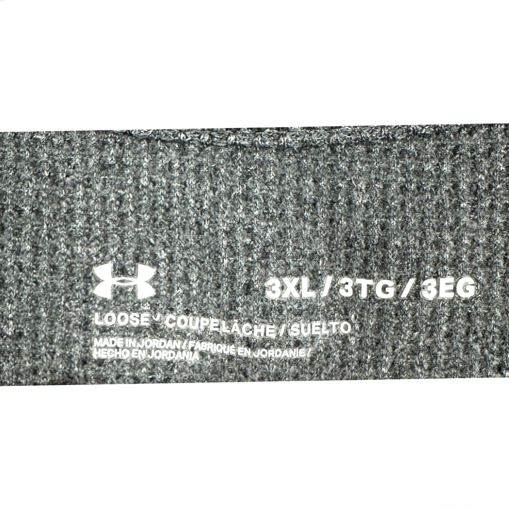 Under Armour Under Armour T-Shirt Men 3XL Grey Olive Green Loose Fit Thermal Colorblock Waffle Knit Raglan Sleeve Crew Neck Casual Activewear Size US XXL / EU 58 / 5 - 4 Thumbnail