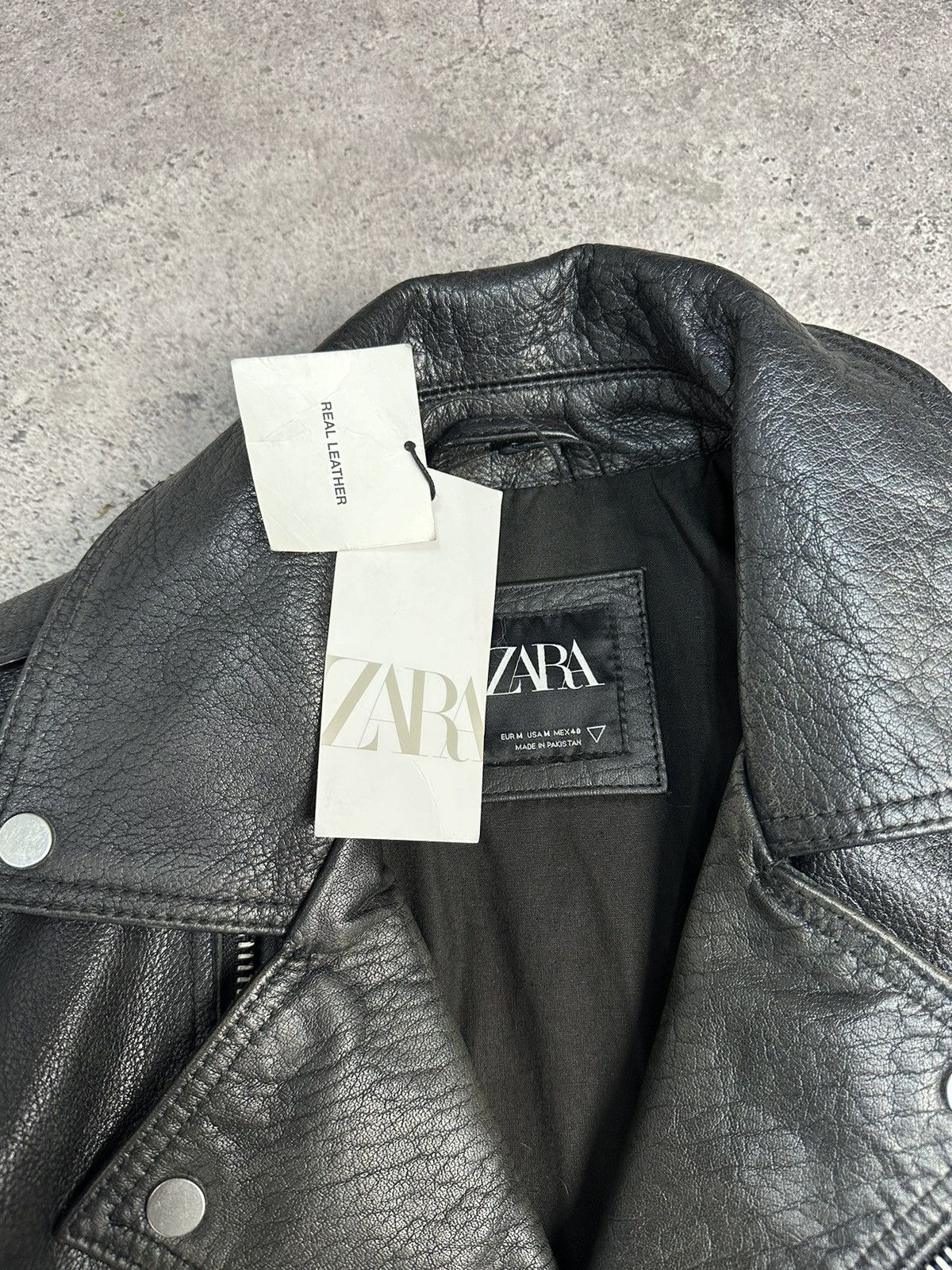 If Six Was Nine × Vintage Vintage Bomber Cropped Leather Jacket Archival Distressed Size US M / EU 48-50 / 2 - 10 Thumbnail