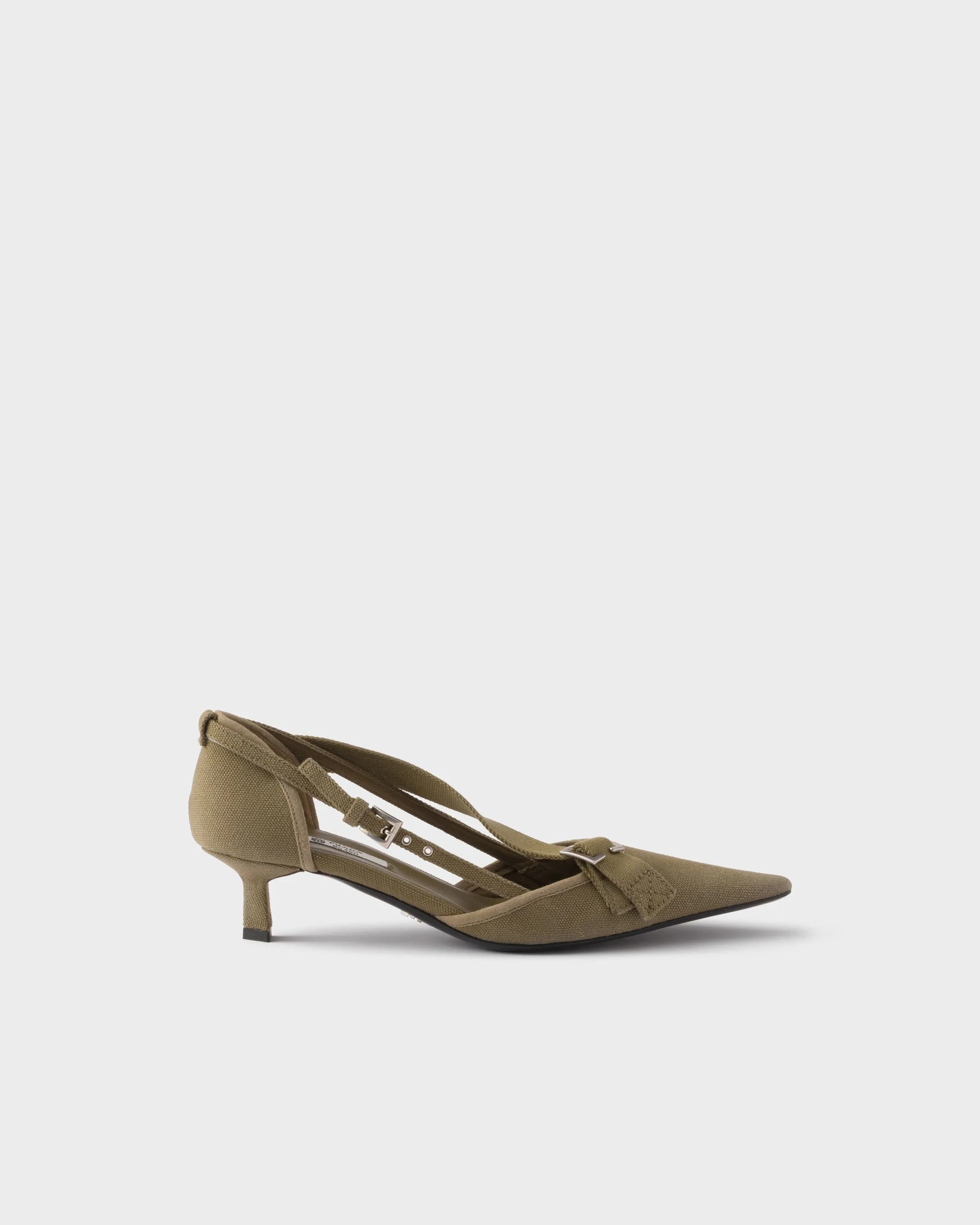 Prada Prada Canvas Pumps IT 38 Women - USA Duties Paid Size US 8 / IT 38 - 1 Thumbnail
