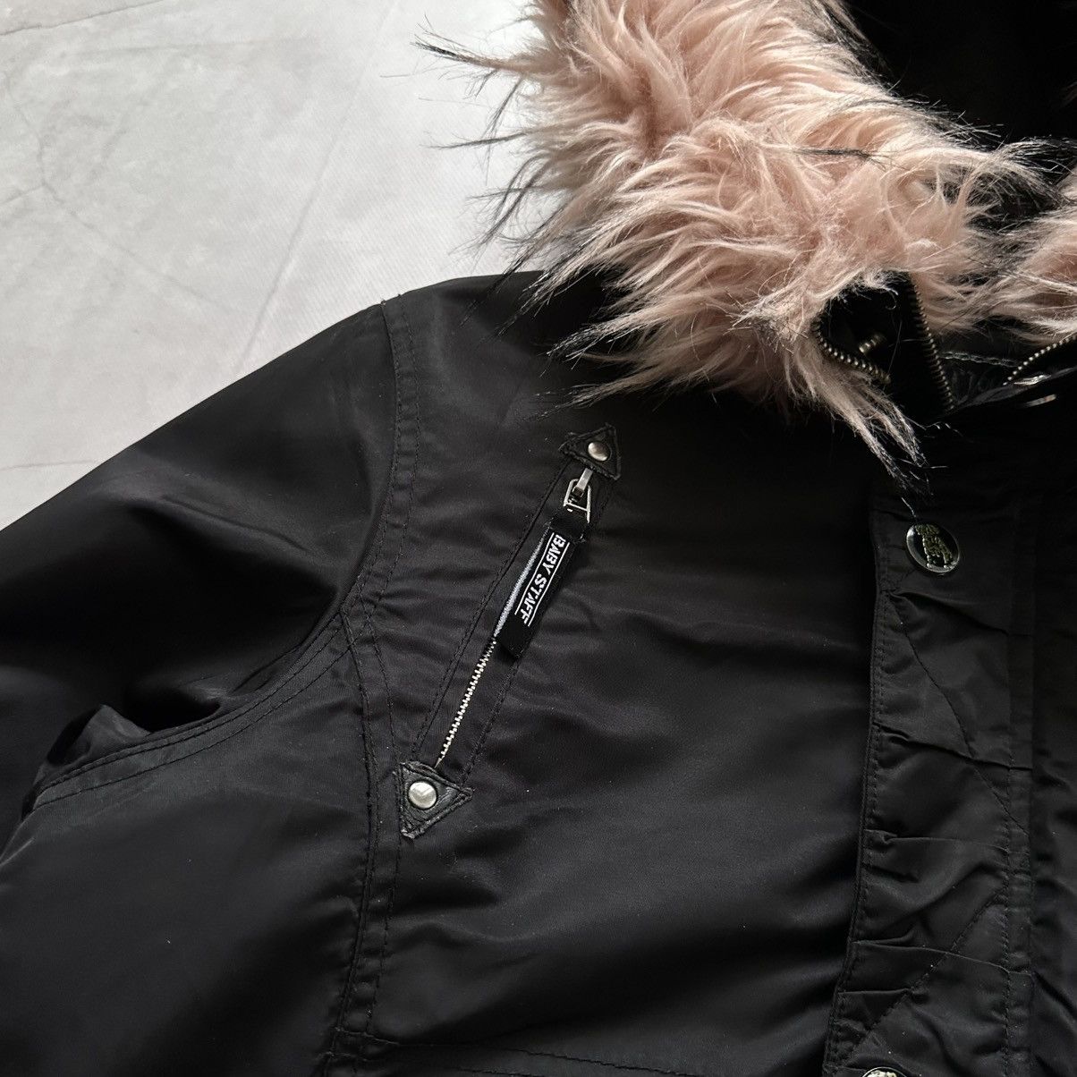 Hysteric Glamour × Undercover Punk Crop Bomber Jacket Fur LGB If Six Was Nine Vibe Size M / US 6-8 / IT 42-44 - 8 Thumbnail