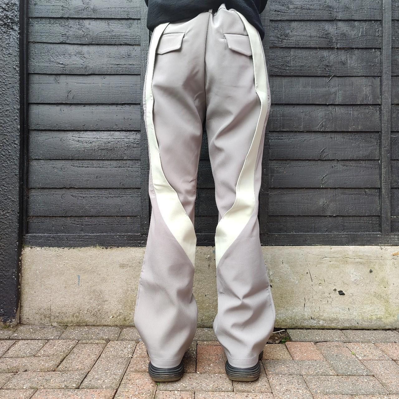 Other Neoaxis Grey Panelled Trousers Size US 33 - 4 Thumbnail