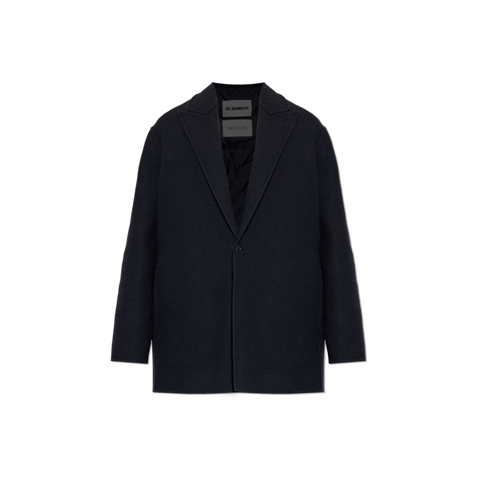 Moncler MONCLER GENIUS Blue Wool X JIL SANDER Jacket New & Authentic Size US M / EU 48-50 / 2 - 1 Preview
