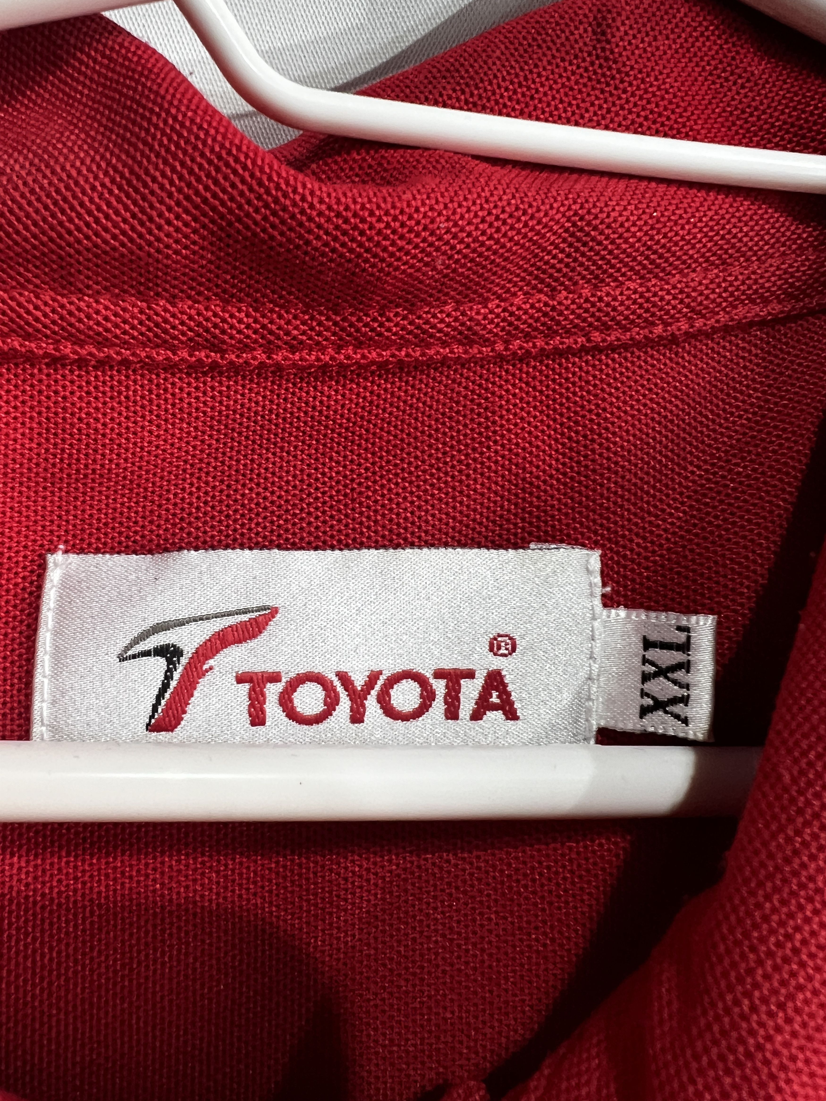Vintage Toyota Racing Polo Shirt size 2XL Size US XXL / EU 58 / 5 - 5 Thumbnail