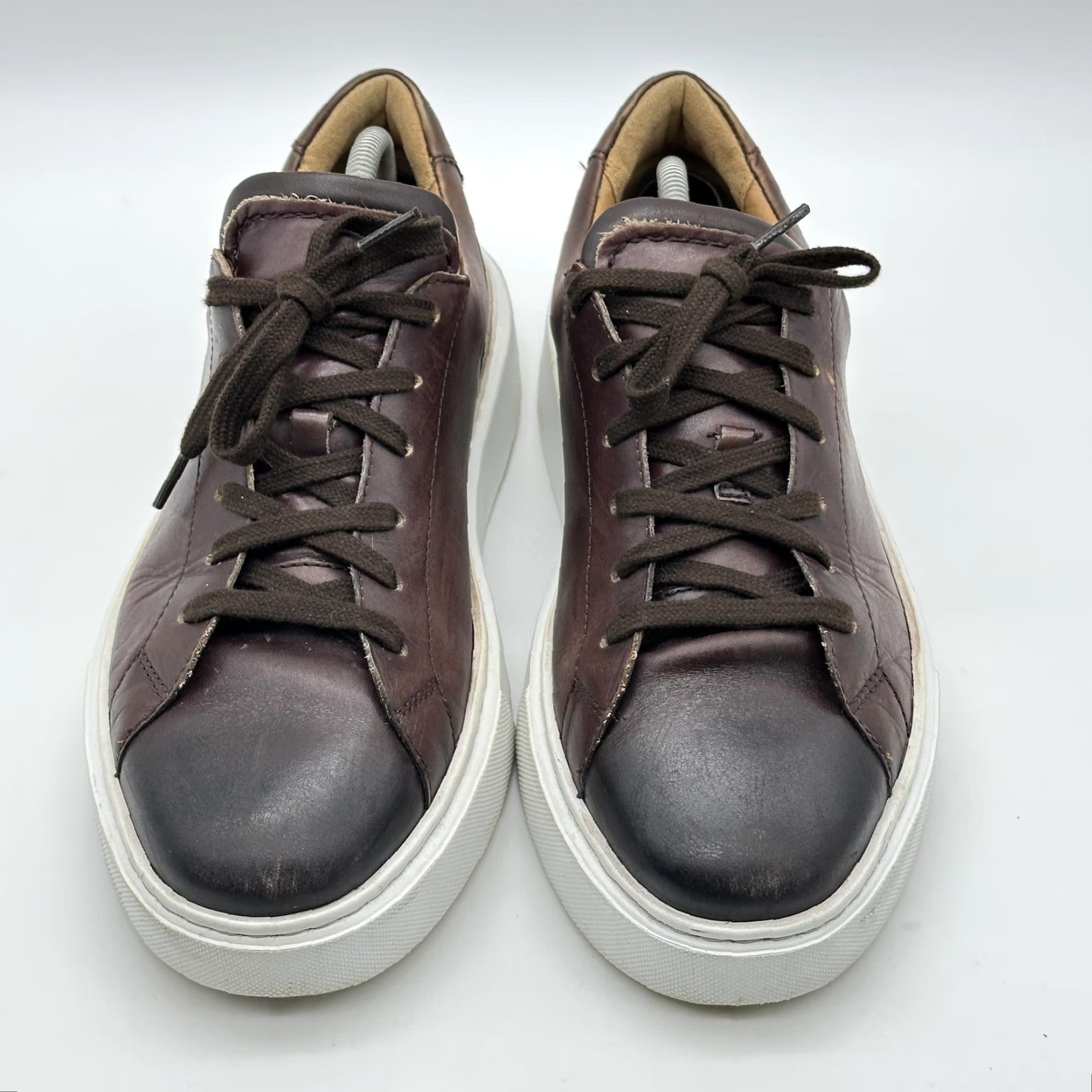 Clarks Clarks Hero Lite Lace Mens Size 11 M Brown Leather Low Top Casual Comfort Shoe Size US L / EU 52-54 / 3 - 7 Thumbnail