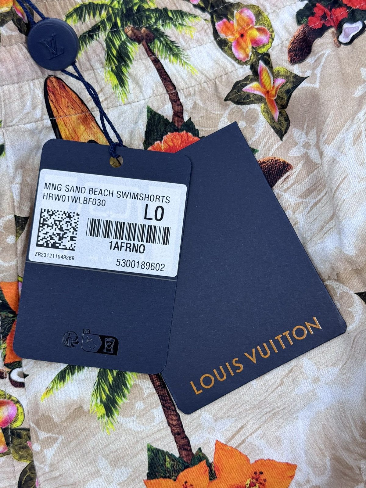 Louis Vuitton MONOGRAM PRINT SWIM SHORTS 1AFRNO Size US 34 / EU 50 - 13 Thumbnail