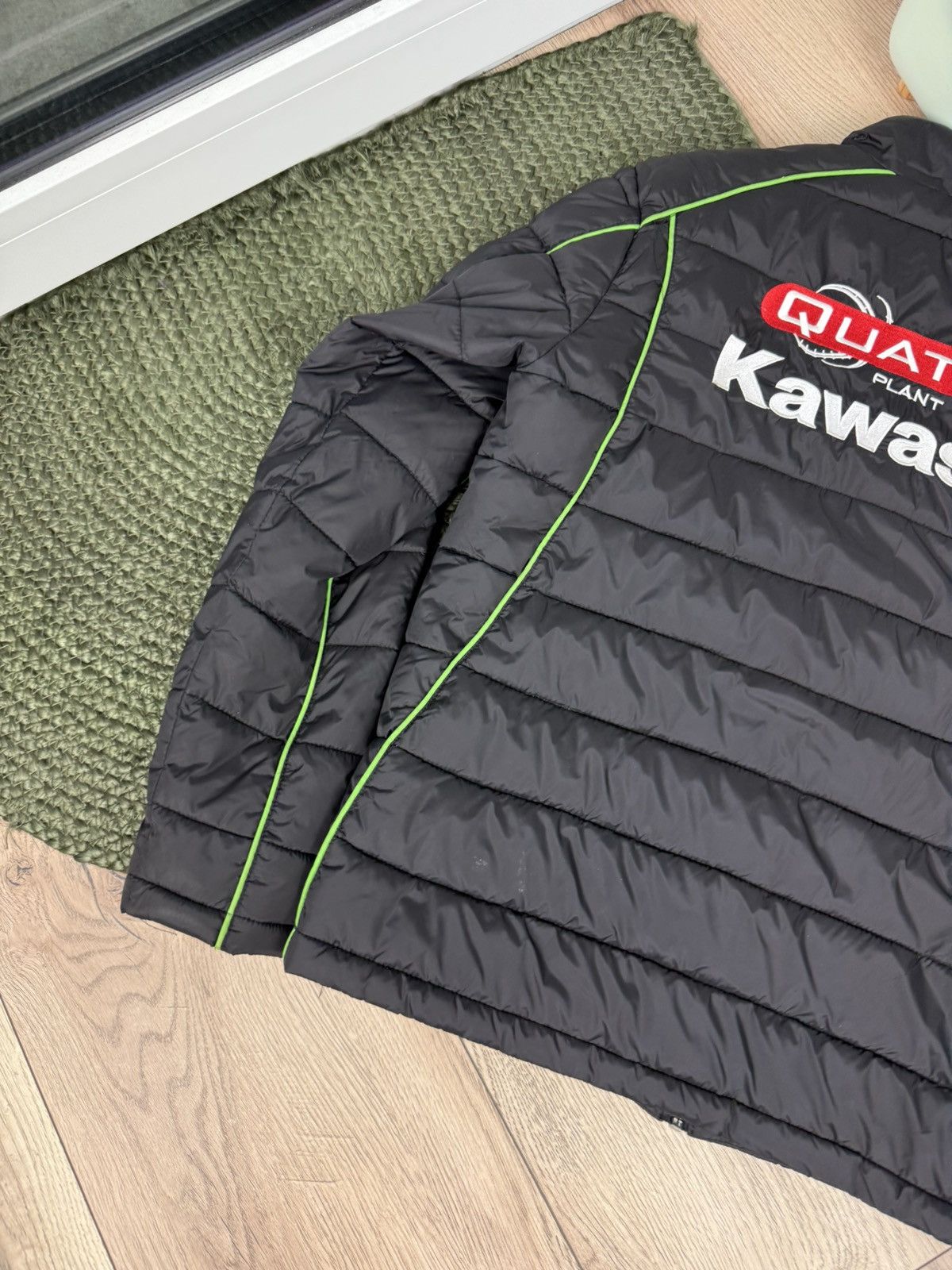 Japanese Brand × Vintage Vintage Kawasaki Quattro Plant Motors Sport Jacket Racing YK Size US XS / EU 42 / 0 - 3 Thumbnail