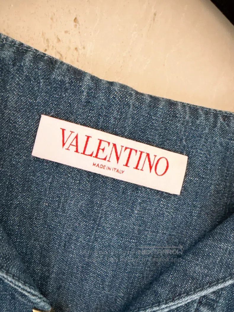 Valentino Valentino Denim hooded jacket Size S / US 4 / IT 40 - 8 Thumbnail