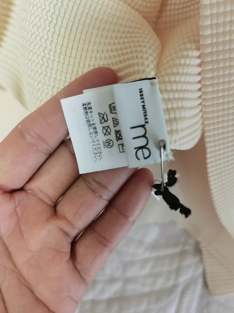 Issey Miyake issey miyake size:3 Yellow pleated stand-up collar cardiga Size XXS / US 00 / IT 34 - 4 Thumbnail