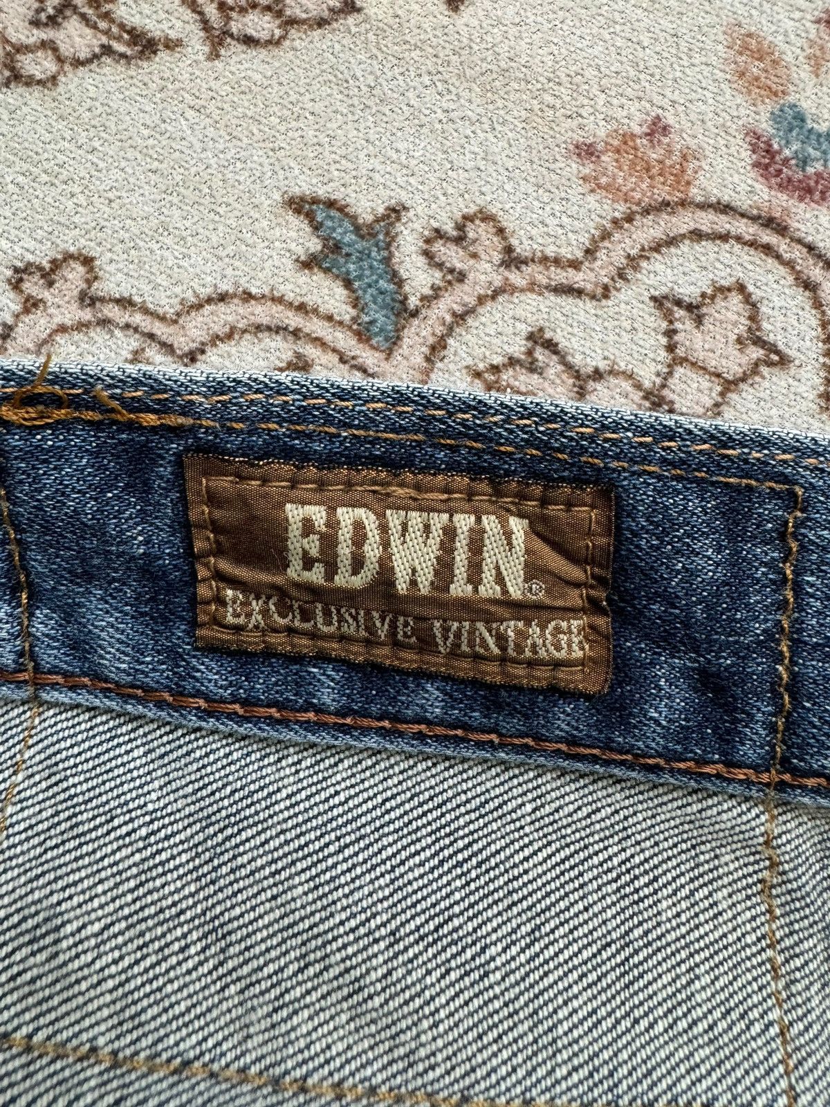 Edwin Edwin Exclusive Vtg Distressed Denim Jeans Size US 38 / EU 54 - 9 Thumbnail