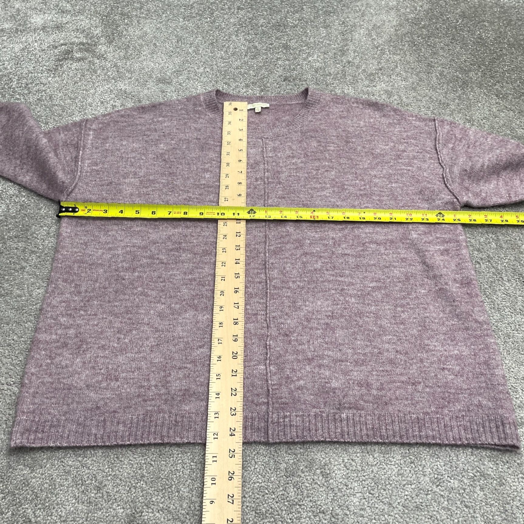 Pinko Legendary Outfitters Pullover Sweater Womens XL Pink Crew Neck Knit Stretch Soft Size XL / US 12-14 / IT 48-50 - 7 Thumbnail