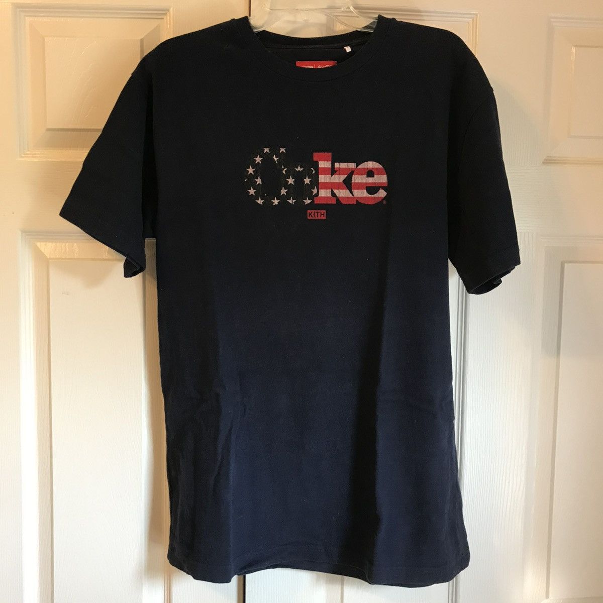 Coca Cola × Kith Kith x Coca Cola 2017 American Flag Tee Navy Medium Size US M / EU 48-50 / 2 - 1 Thumbnail