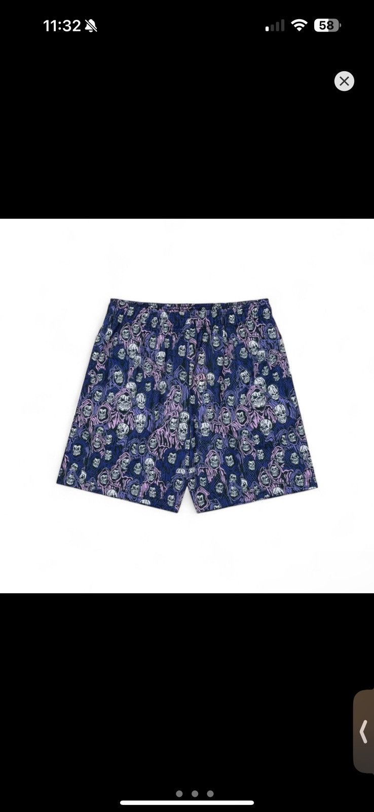 Warren Lotas 2 Pairs Reaper Camo Mesh Shorts Bundle (Pink & Purple) Size US 34 / EU 50 - 2 Thumbnail